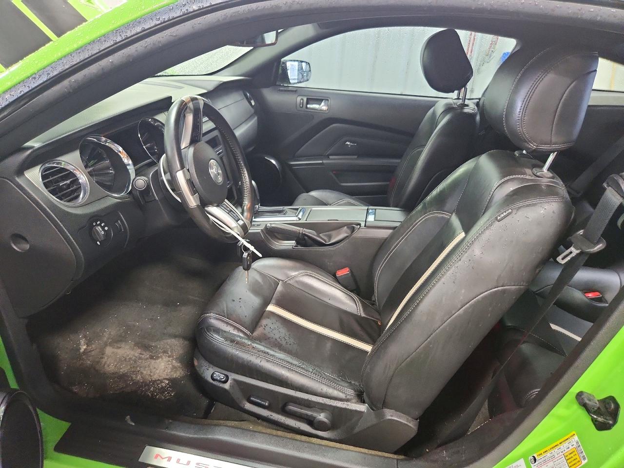 2014 Ford Mustang Gt Green vin: 1ZVBP8CF0E5203741