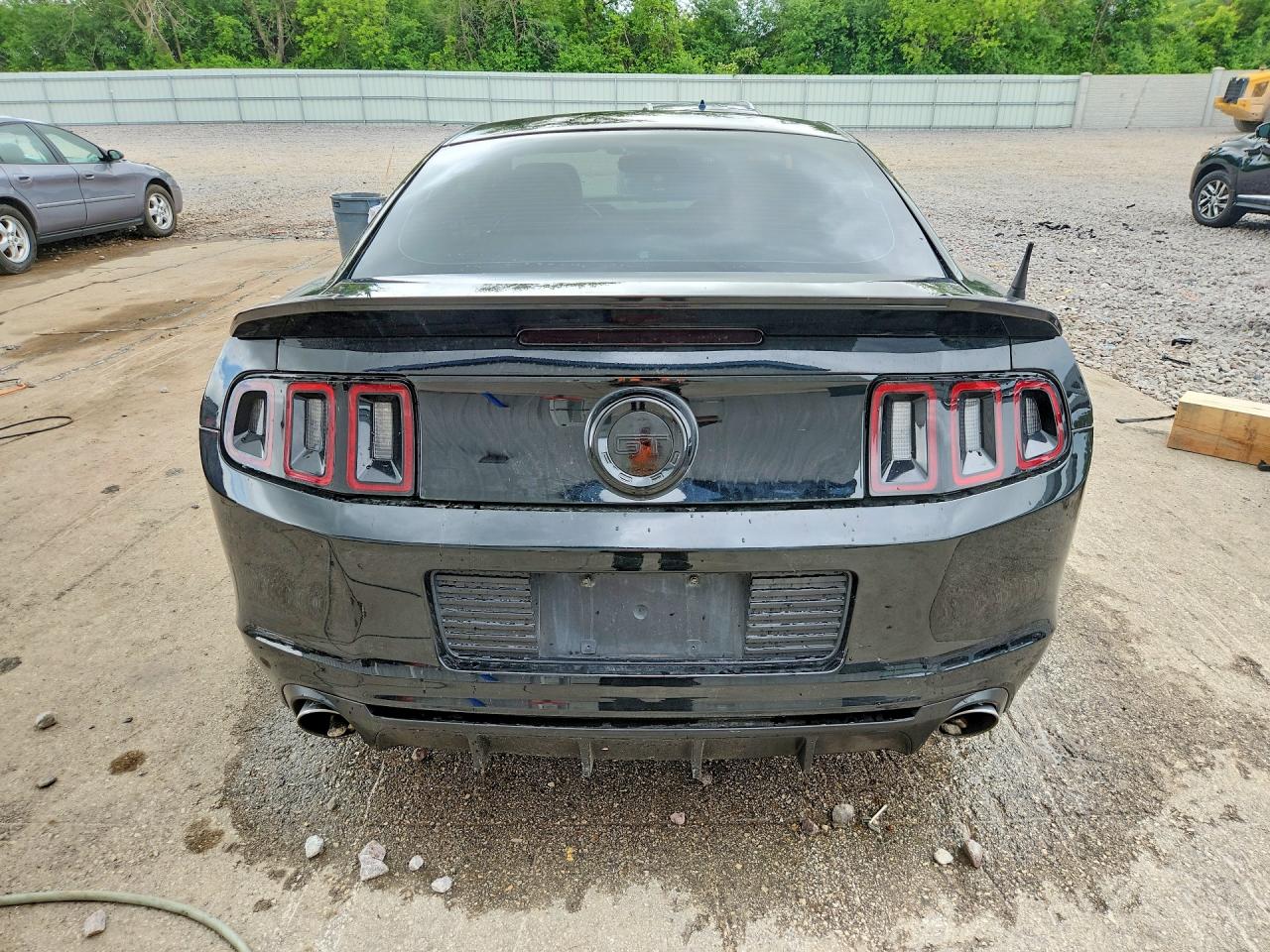 2014 Ford Mustang Gt Black vin: 1ZVBP8CF0E5209345