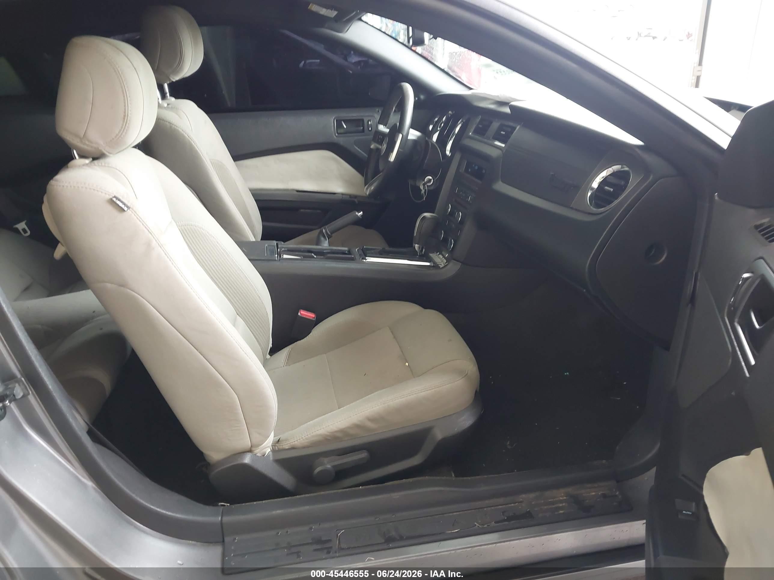 2014 Ford Mustang Gt/gt Premium Gray vin: 1ZVBP8CF0E5240997