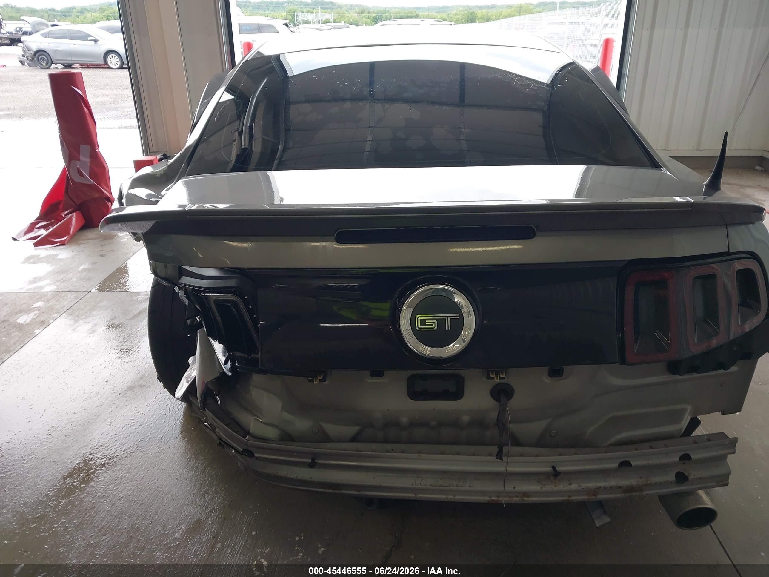 2014 Ford Mustang Gt/gt Premium Gray vin: 1ZVBP8CF0E5240997