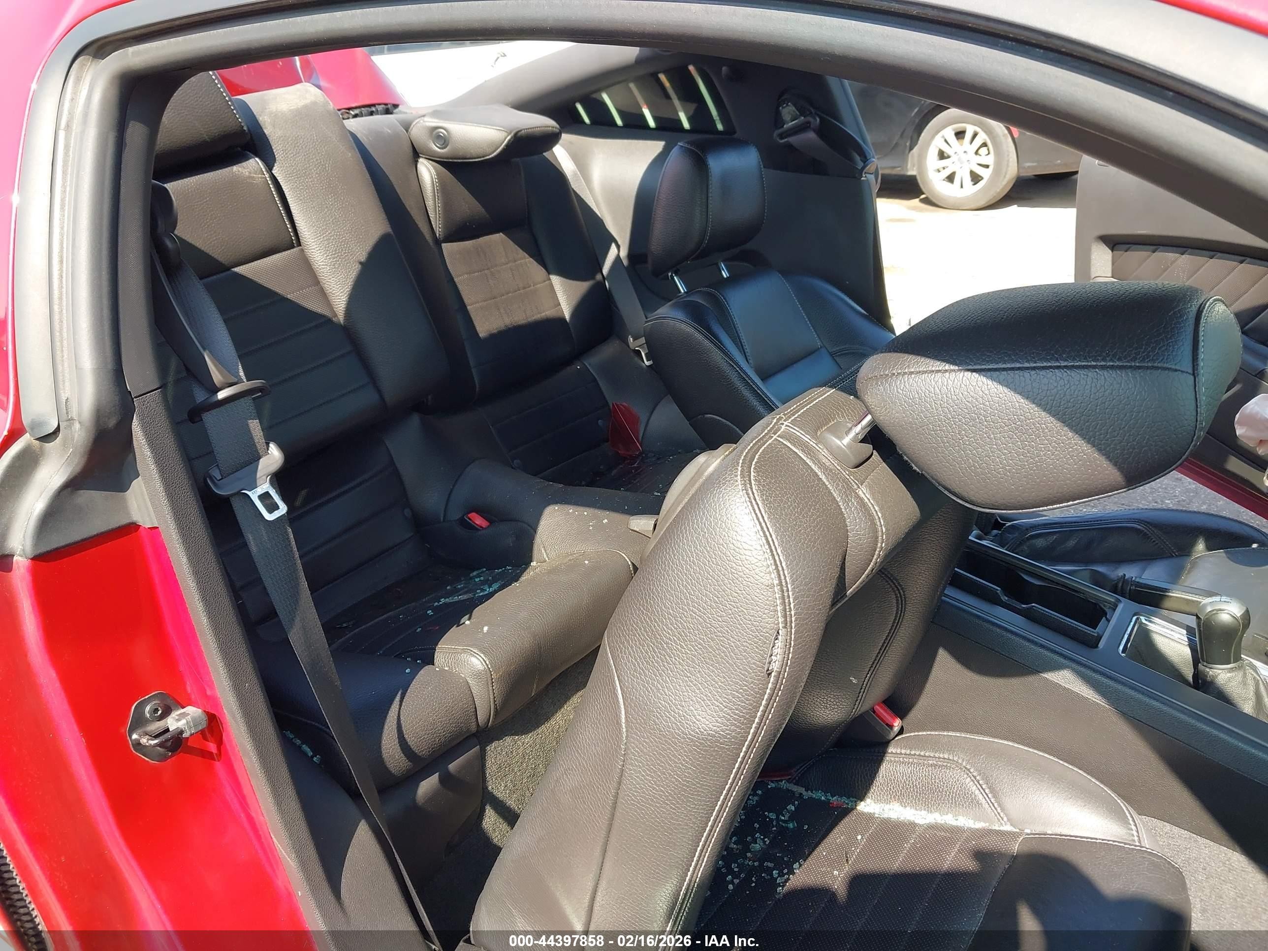 2012 Ford Mustang Gt Premium Red vin: 1ZVBP8CF1C5206208