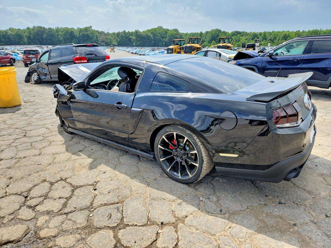 2012 Ford Mustang Gt Black vin: 1ZVBP8CF1C5234140