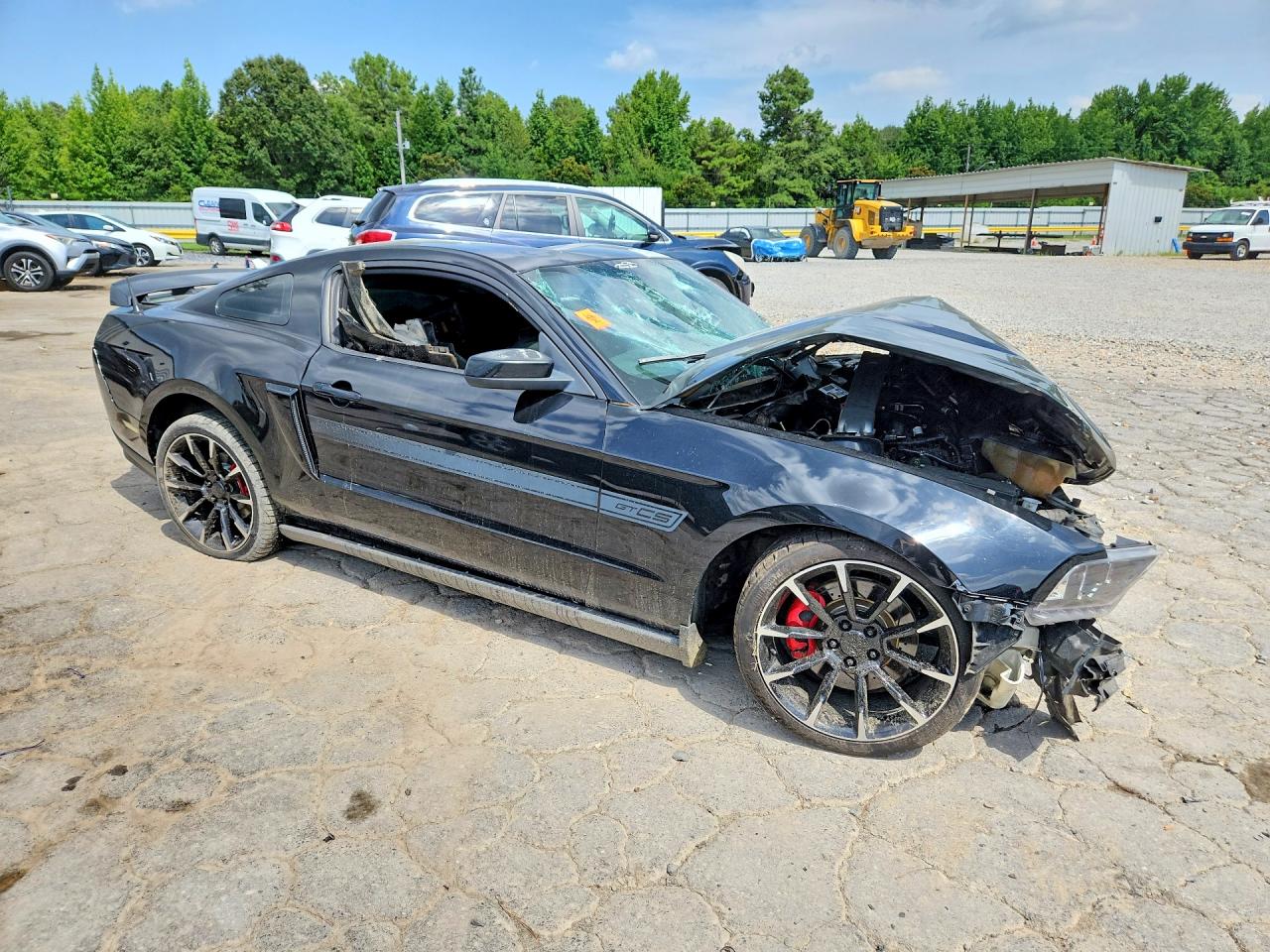 2012 Ford Mustang Gt Black vin: 1ZVBP8CF1C5234140