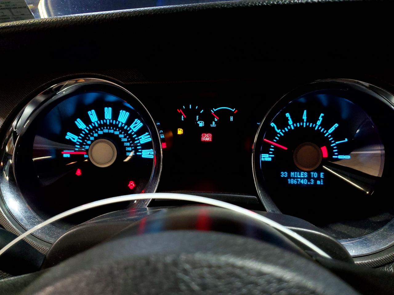 2012 Ford Mustang Gt Blue vin: 1ZVBP8CF1C5261385