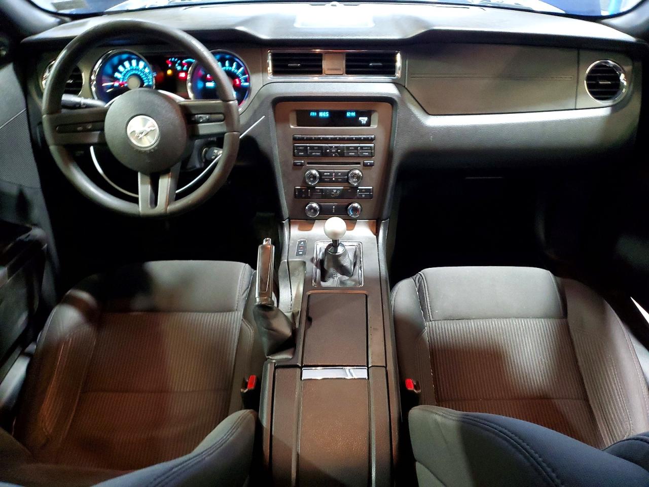 2012 Ford Mustang Gt Blue vin: 1ZVBP8CF1C5261385