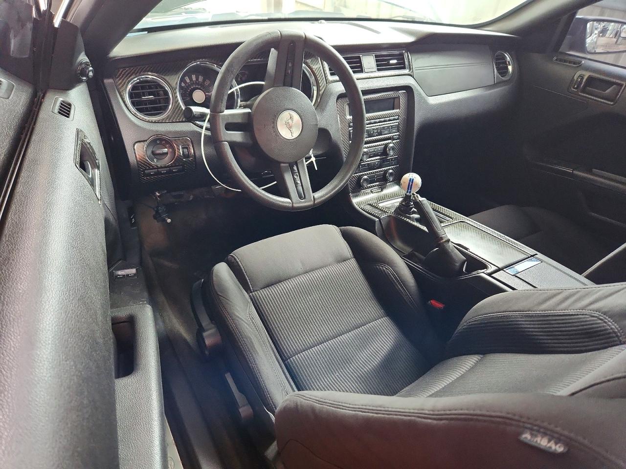 2012 Ford Mustang Gt Black vin: 1ZVBP8CF1C5280261