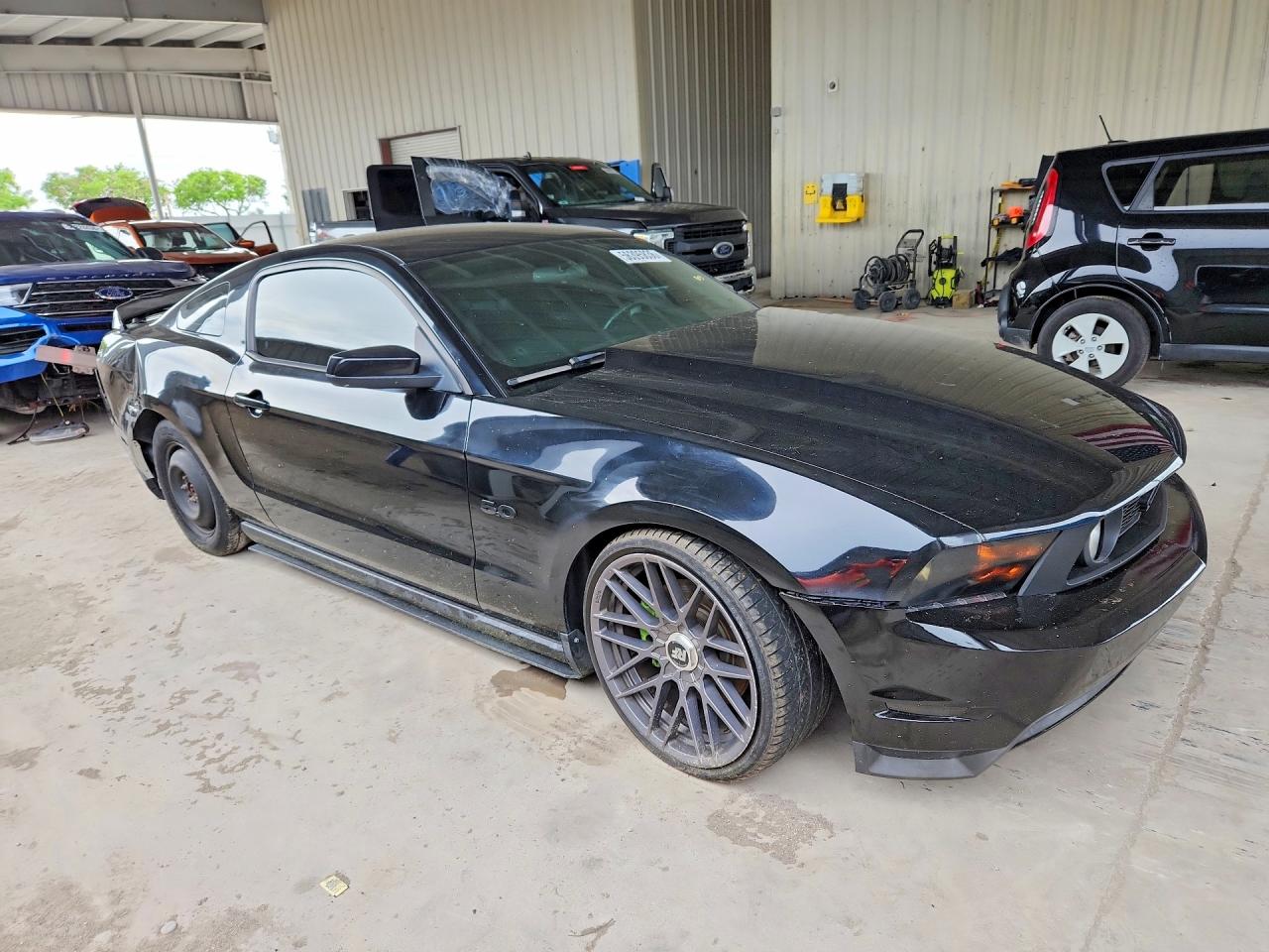 2012 Ford Mustang Gt Black vin: 1ZVBP8CF1C5280261