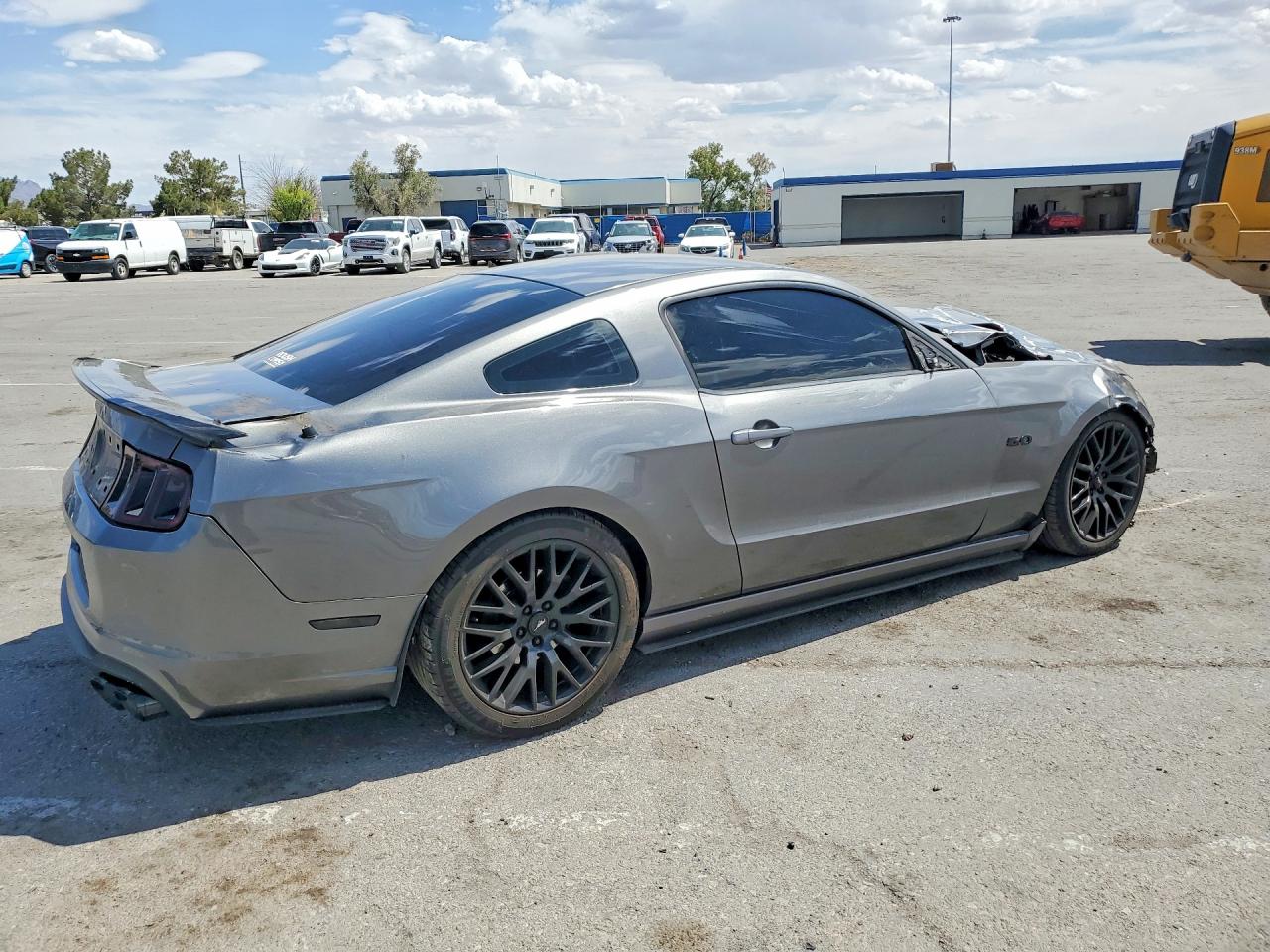 2013 Ford Mustang Gt Gray vin: 1ZVBP8CF1D5264272