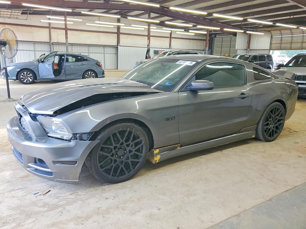 2013 Ford Mustang Gt Gray vin: 1ZVBP8CF1D5269312