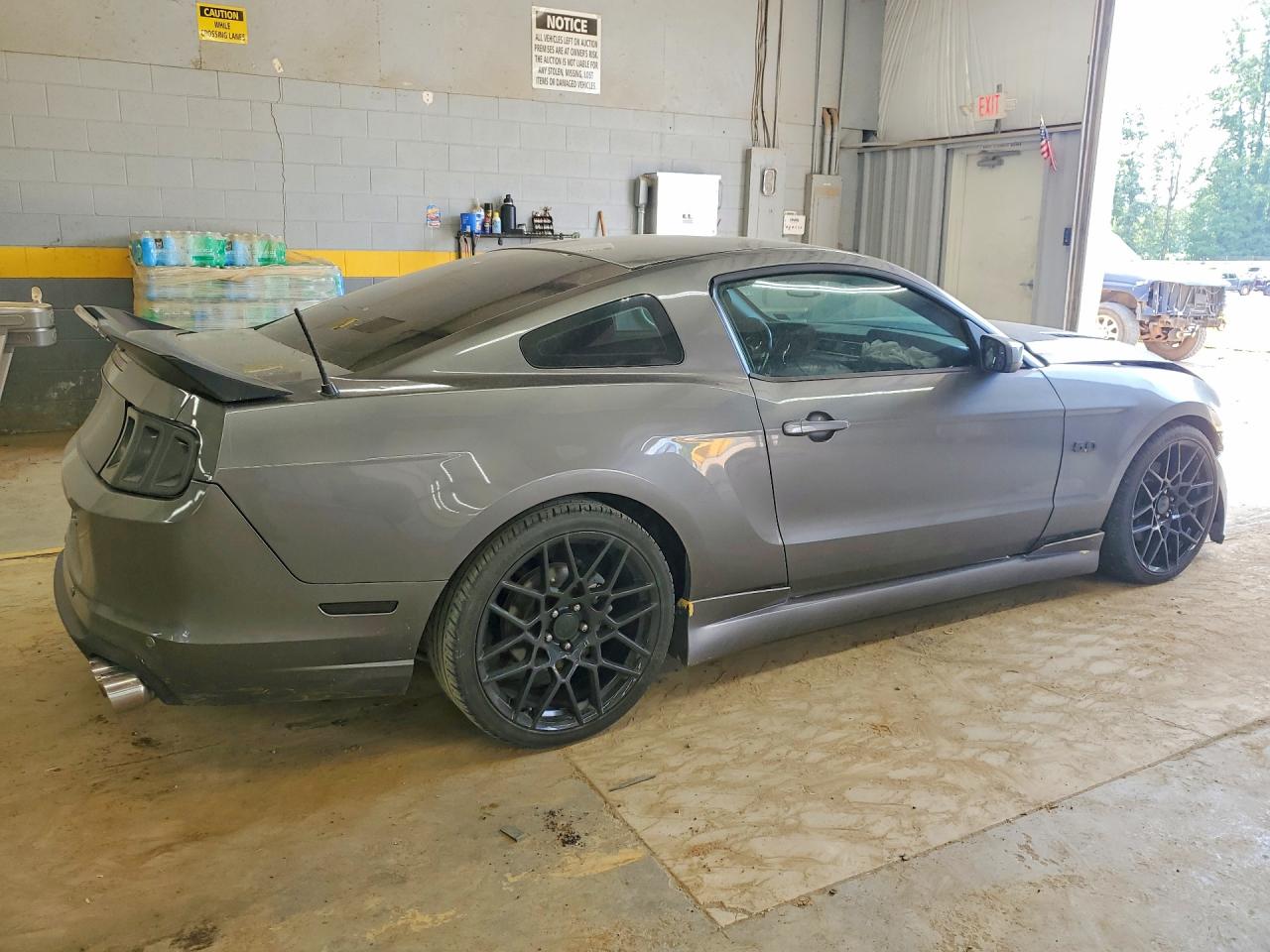 2013 Ford Mustang Gt Gray vin: 1ZVBP8CF1D5269312