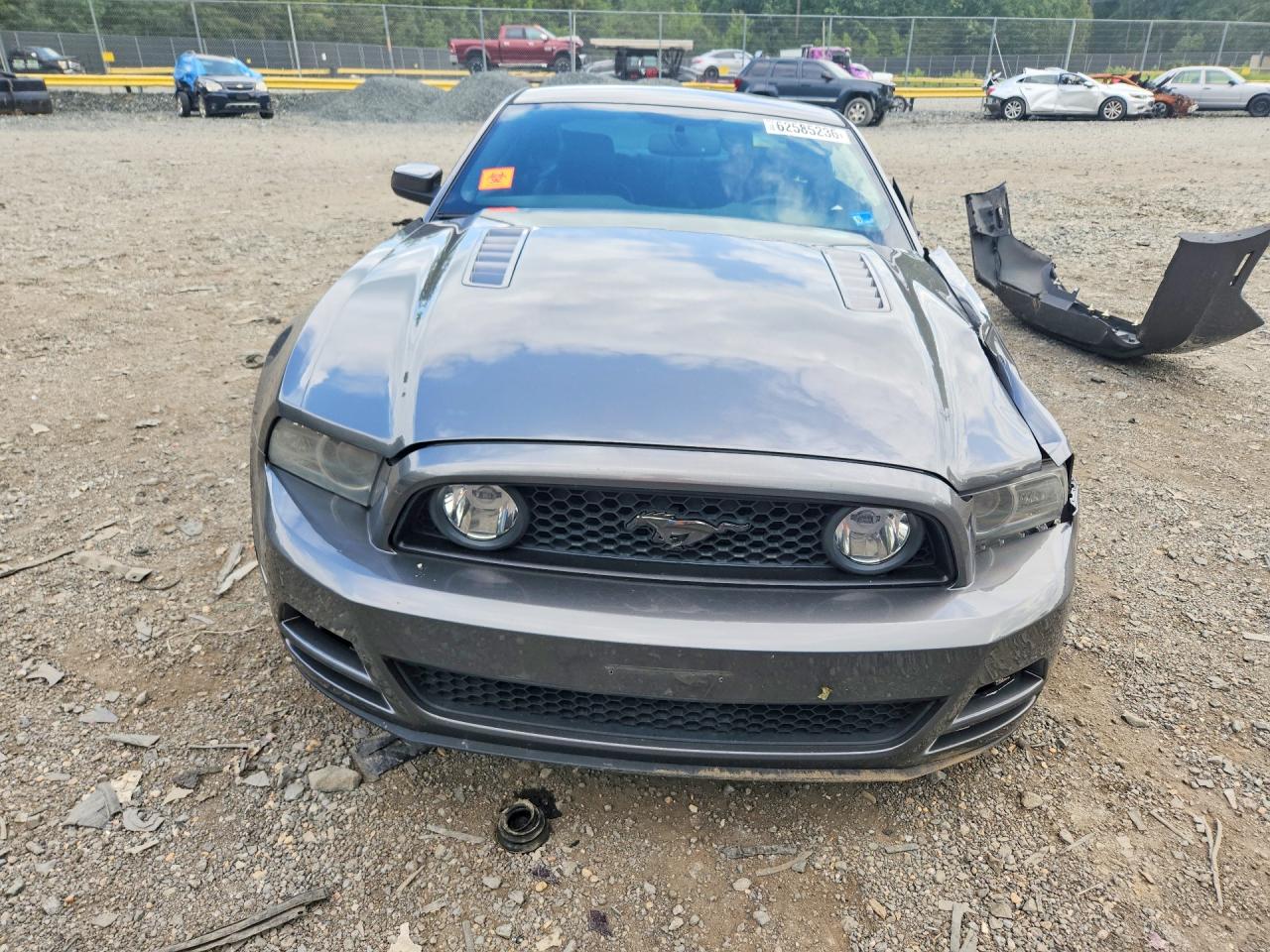 2013 Ford Mustang Gt Gray vin: 1ZVBP8CF1D5281931