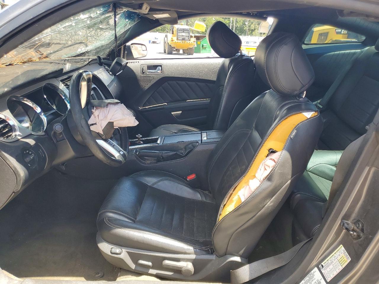2014 Ford Mustang Gt Серый vin: 1ZVBP8CF1E5203540
