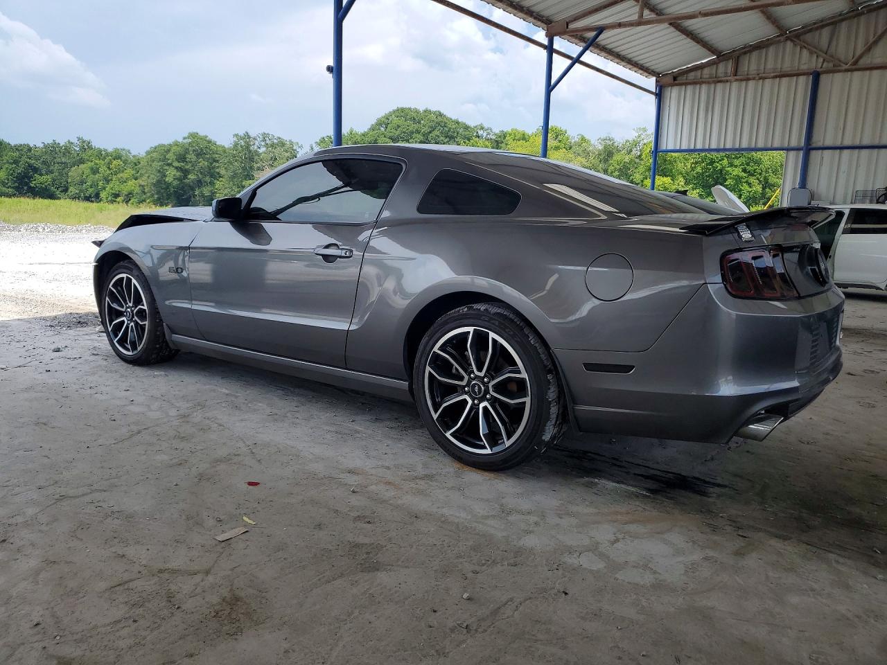 2014 Ford Mustang Gt Gray vin: 1ZVBP8CF1E5248901