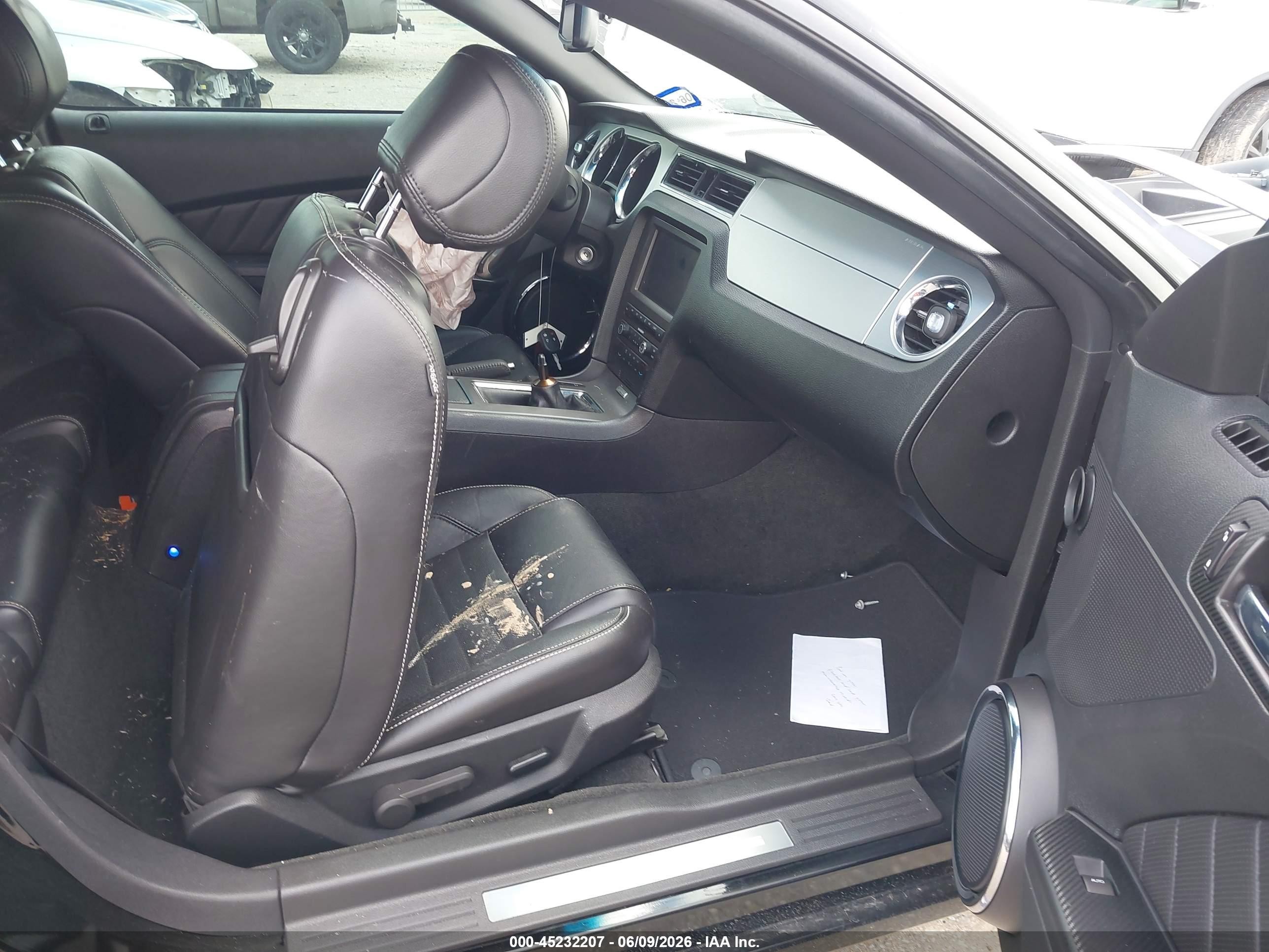 2014 Ford Mustang Gt Premium Black vin: 1ZVBP8CF1E5283549