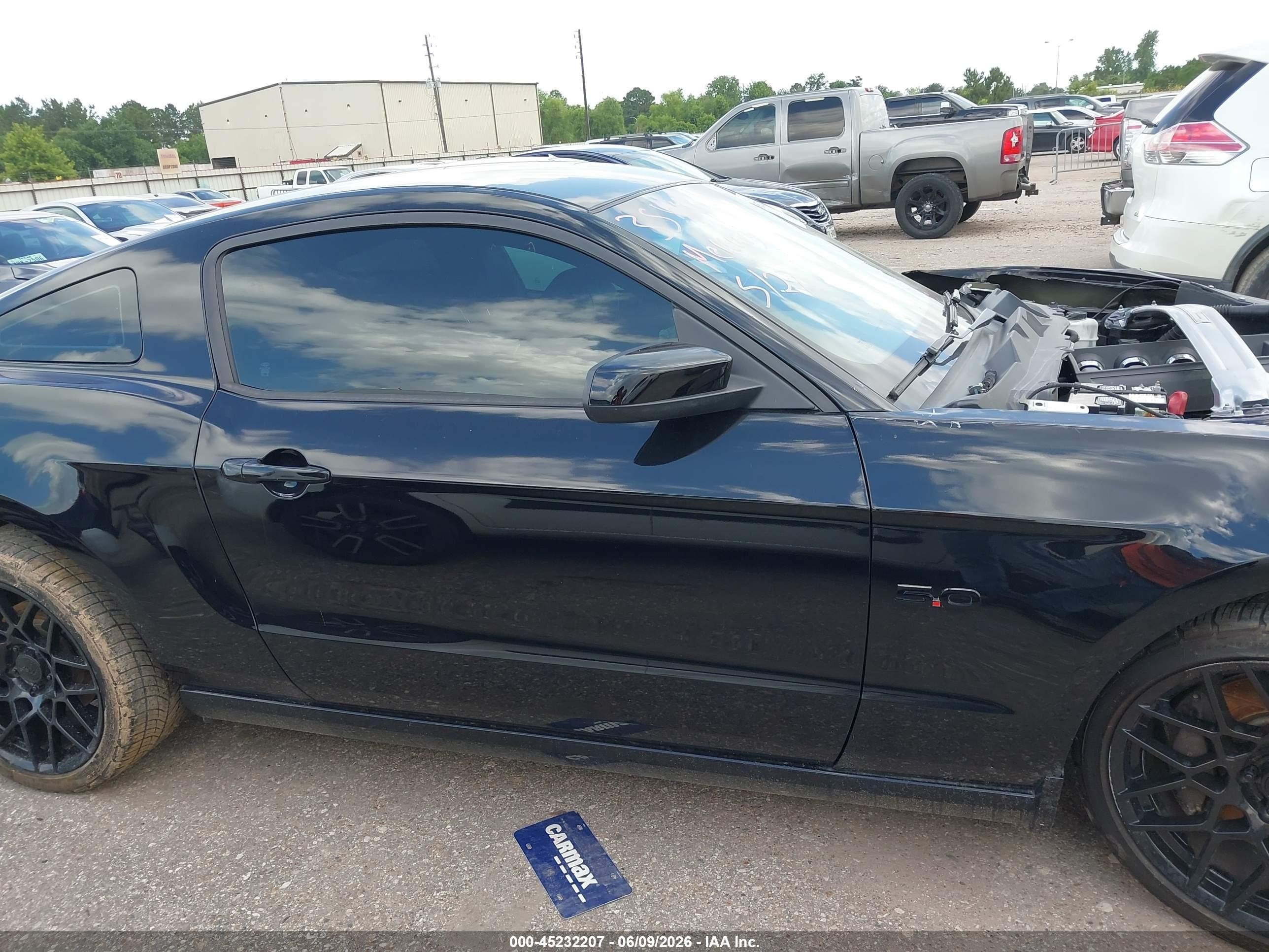 2014 Ford Mustang Gt Premium Black vin: 1ZVBP8CF1E5283549