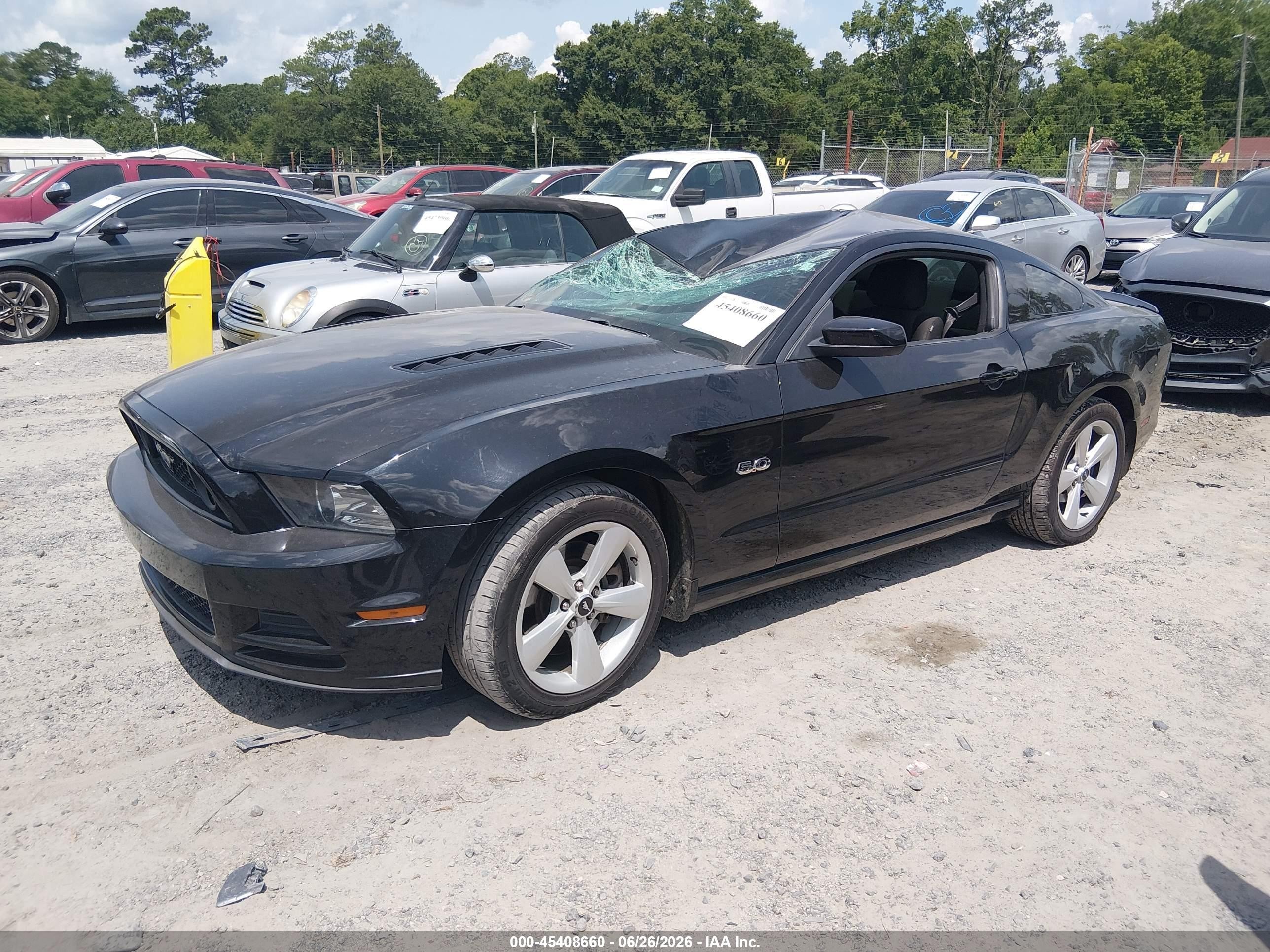 2014 Ford Mustang Gt Black vin: 1ZVBP8CF1E5300429