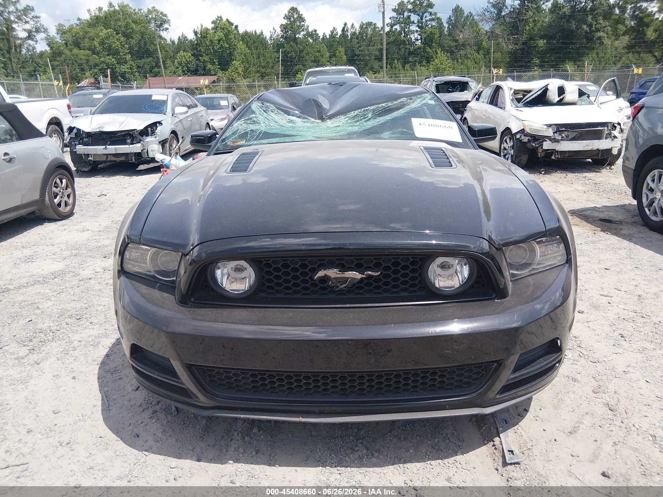 2014 Ford Mustang Gt Black vin: 1ZVBP8CF1E5300429