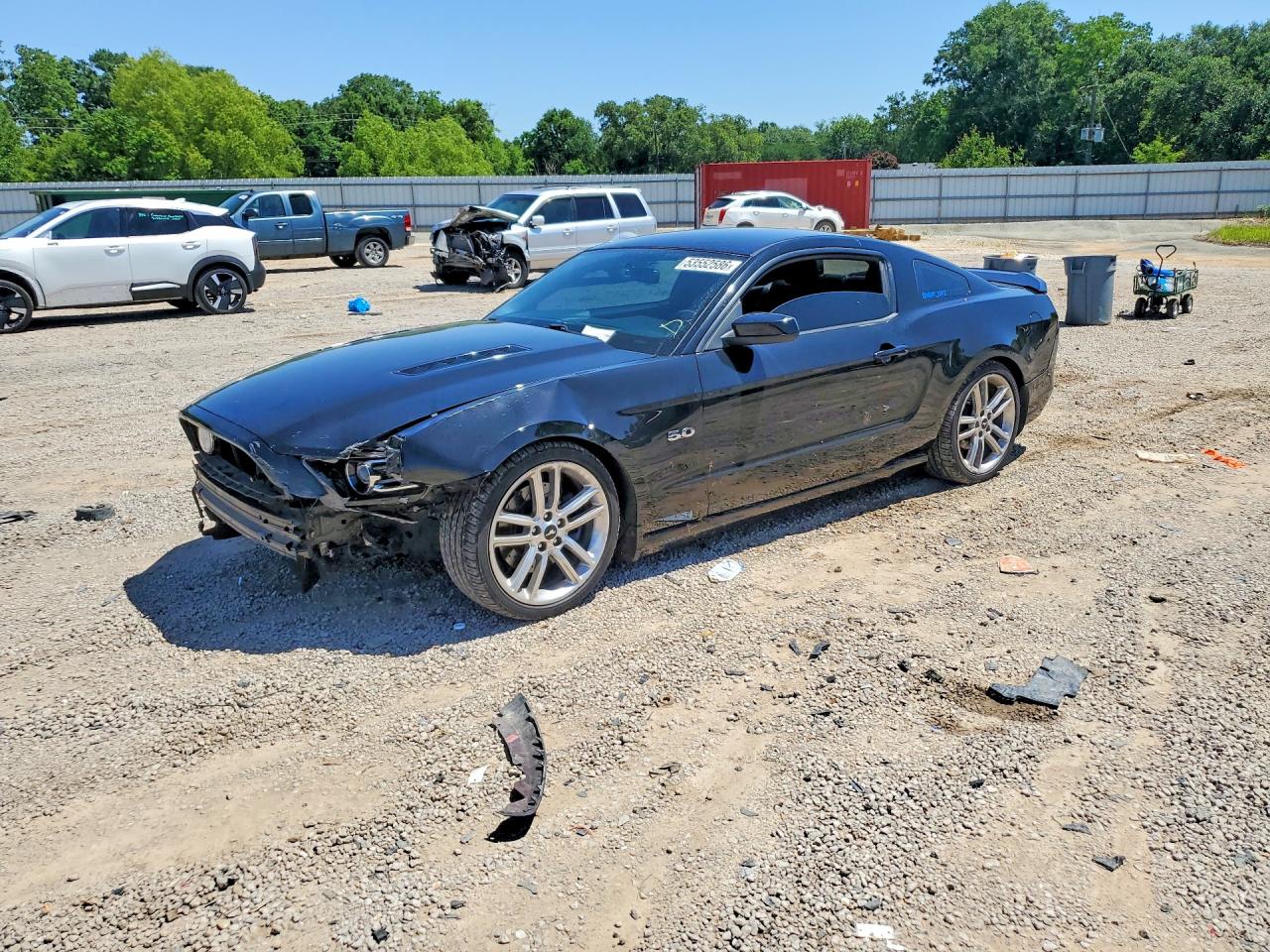 2014 Ford Mustang Gt Black vin: 1ZVBP8CF1E5330031