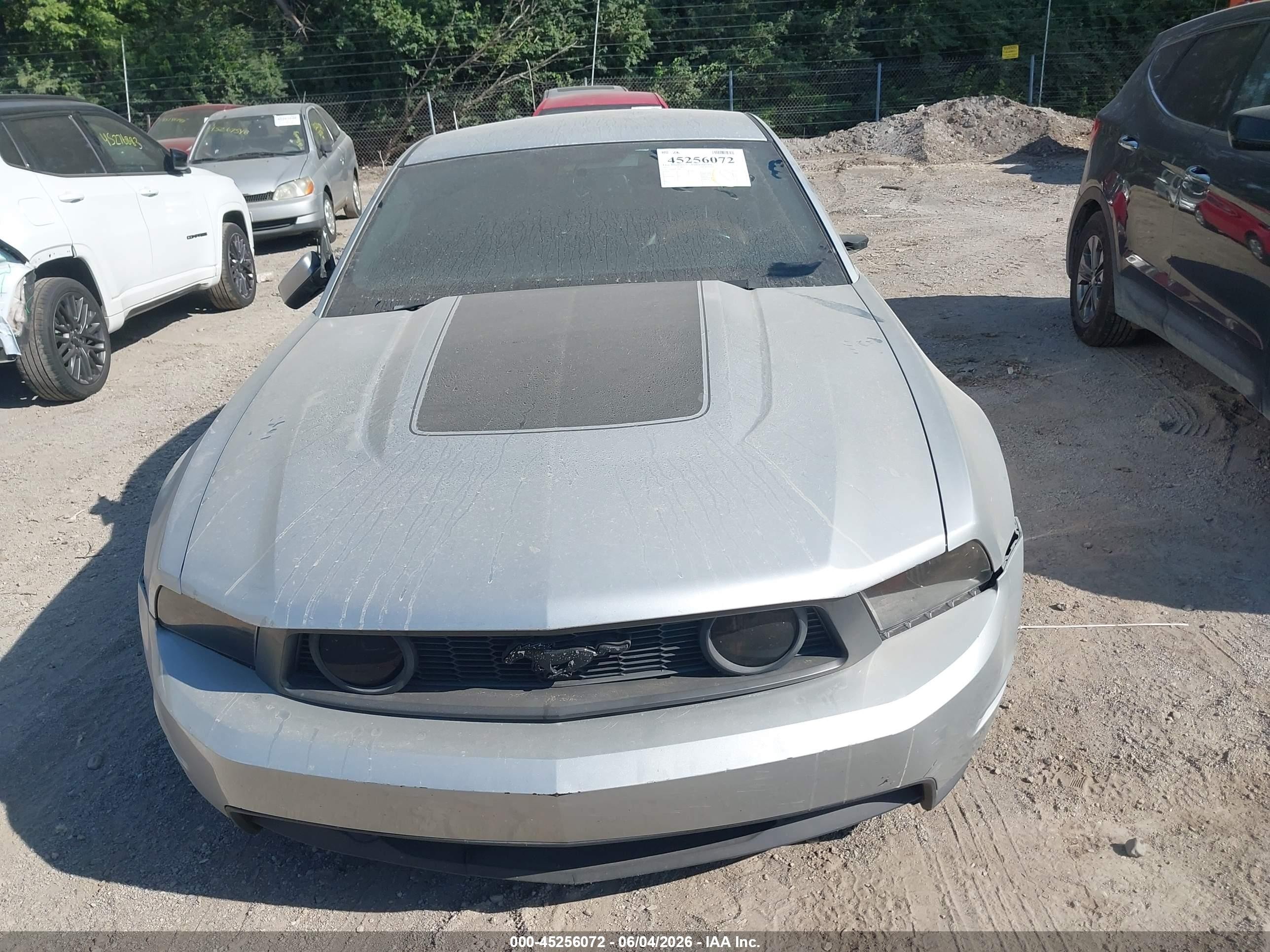 2011 Ford Mustang Gt Premium Серебряный vin: 1ZVBP8CF2B5119156