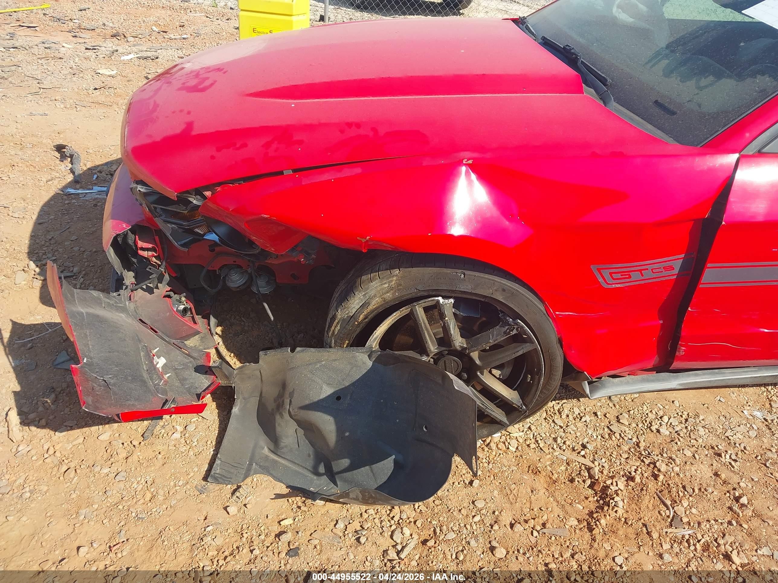2011 Ford Mustang Gt Premium Red vin: 1ZVBP8CF2B5124812