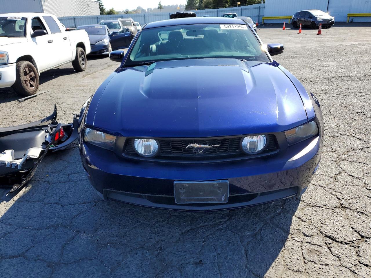 2011 Ford Mustang Gt Синий vin: 1ZVBP8CF2B5169572