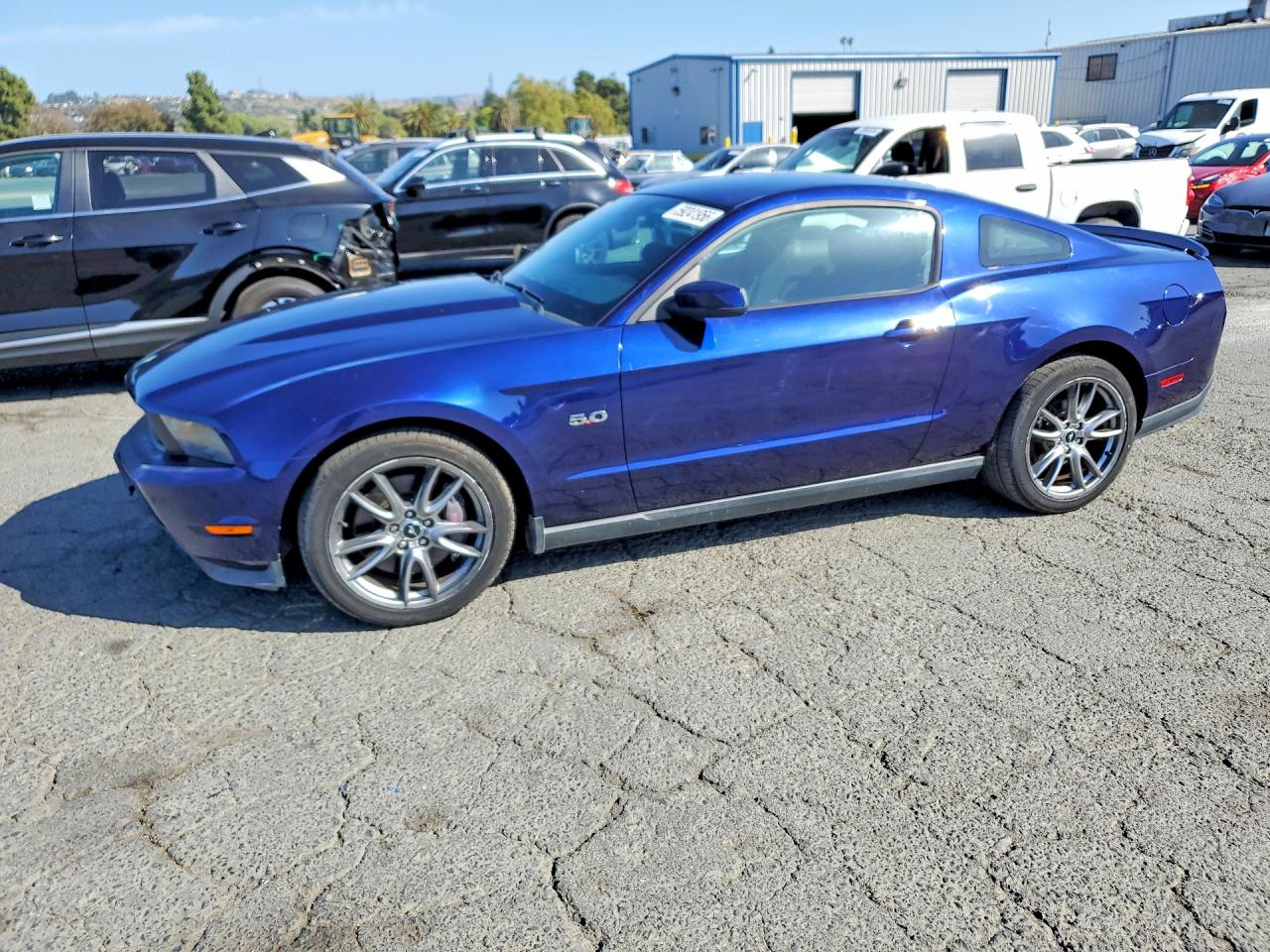 2011 Ford Mustang Gt Blue vin: 1ZVBP8CF2B5169572
