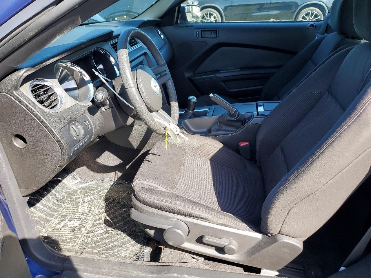 2011 Ford Mustang Gt Синий vin: 1ZVBP8CF2B5169572