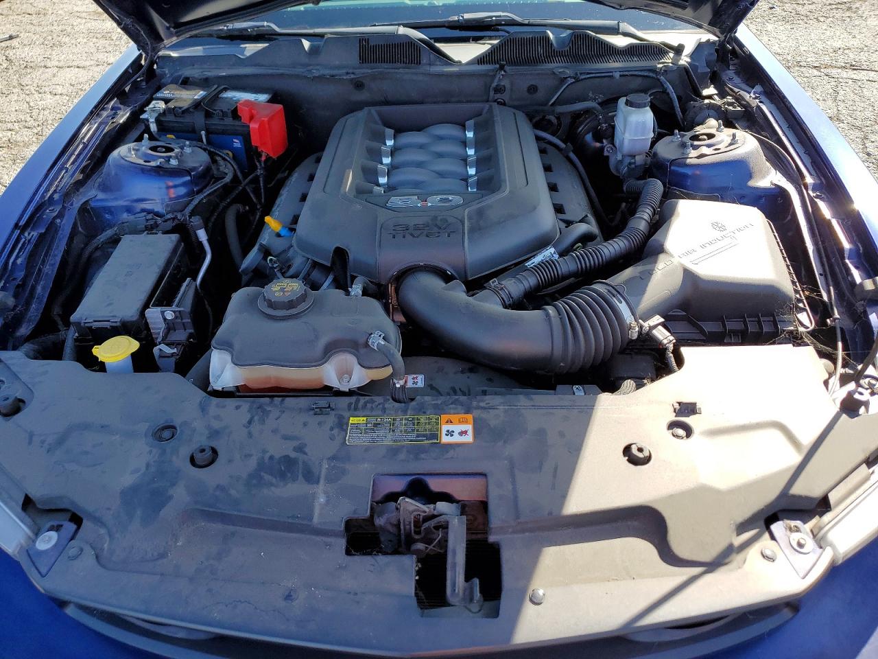 2011 Ford Mustang Gt Синий vin: 1ZVBP8CF2B5169572