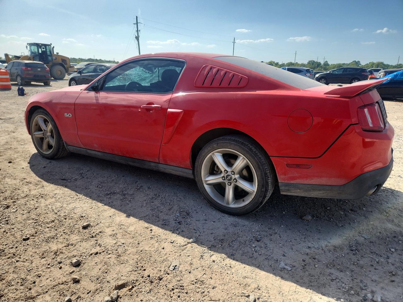 2012 Ford Mustang Gt Red vin: 1ZVBP8CF2C5240688