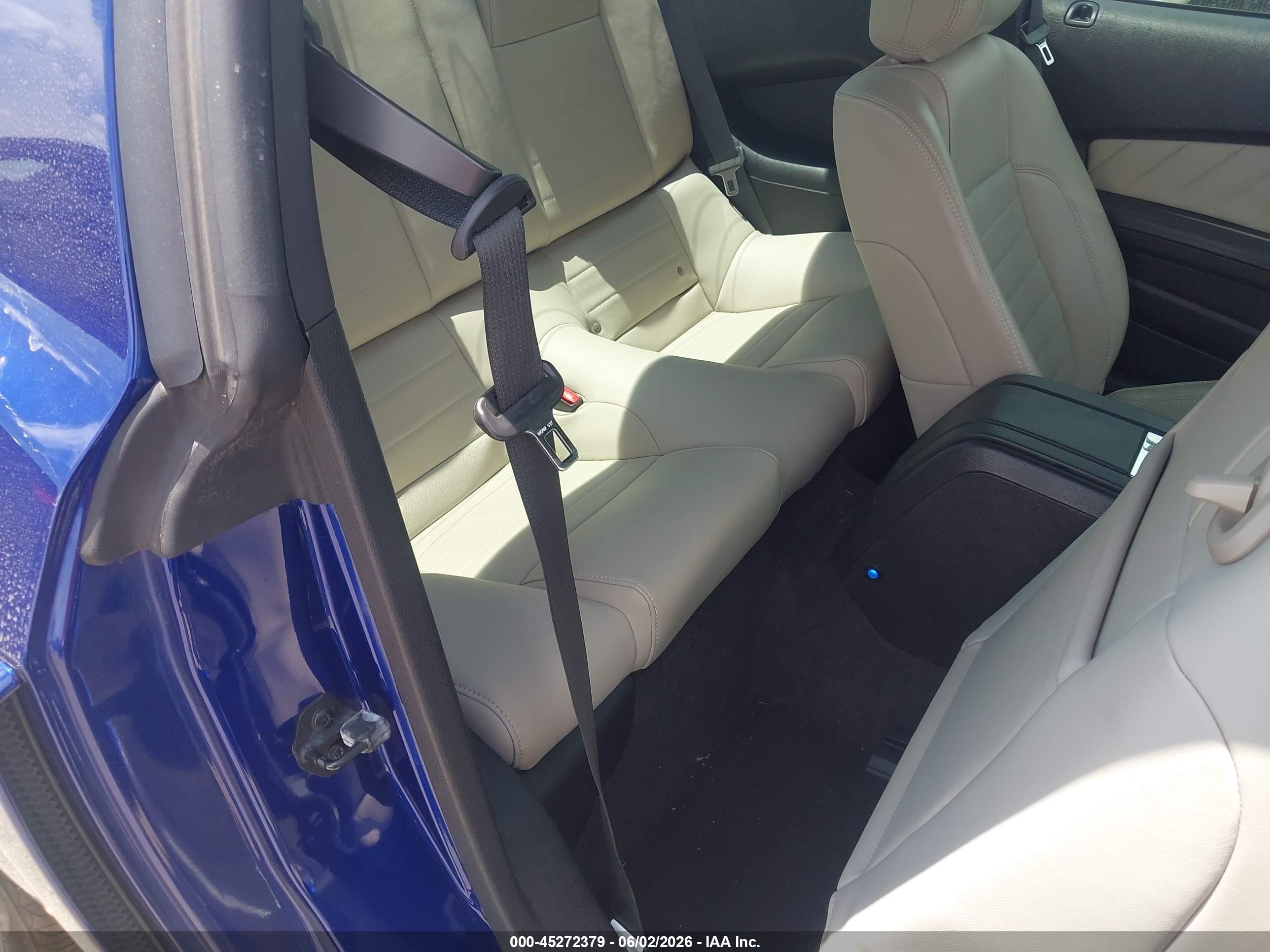 2013 Ford Mustang Gt Premium Blue vin: 1ZVBP8CF2D5221107