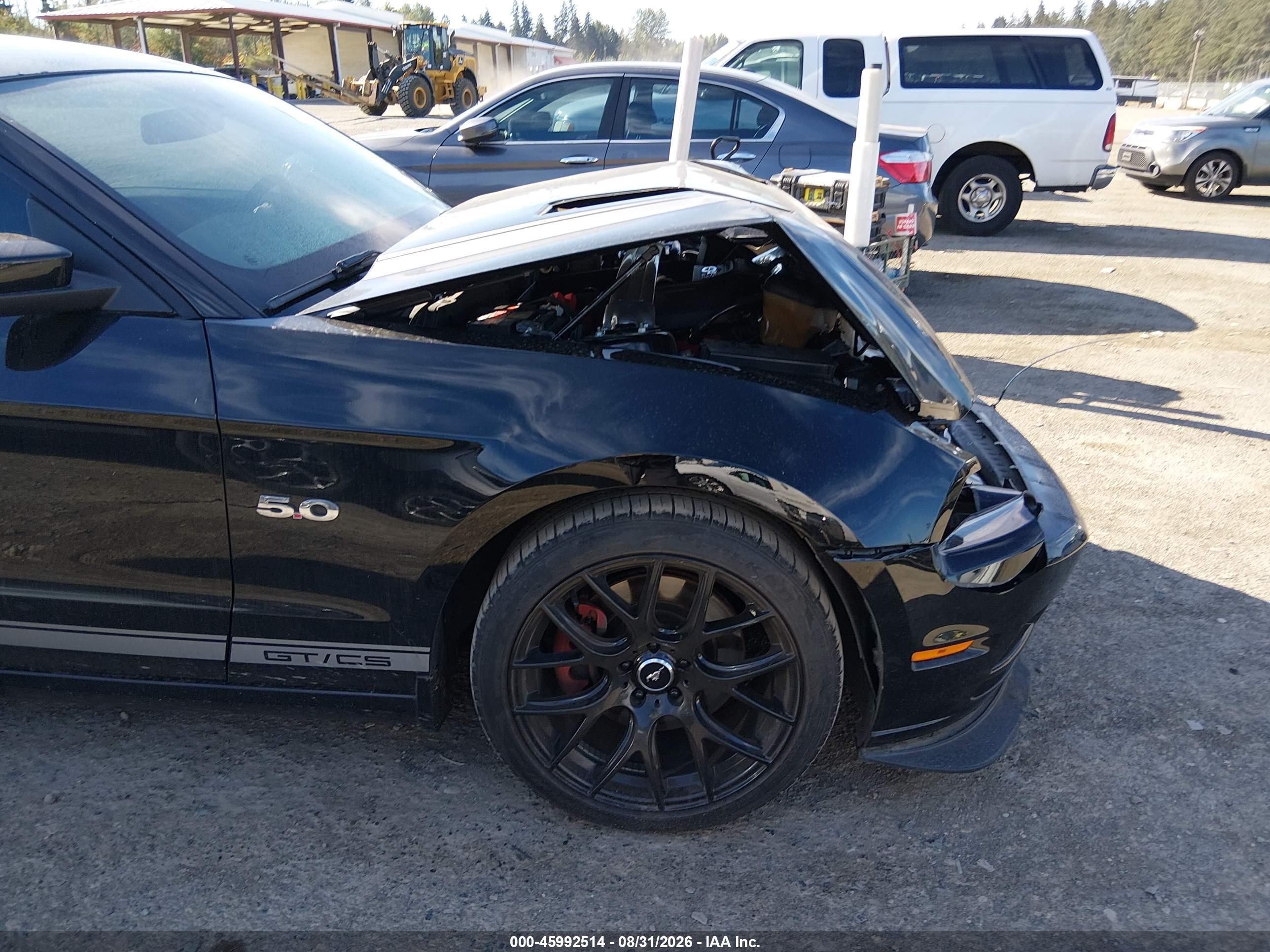 2013 Ford Mustang Gt Premium Black vin: 1ZVBP8CF2D5233578