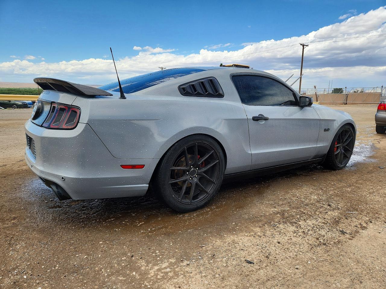2014 Ford Mustang Gt Gray vin: 1ZVBP8CF2E5204924
