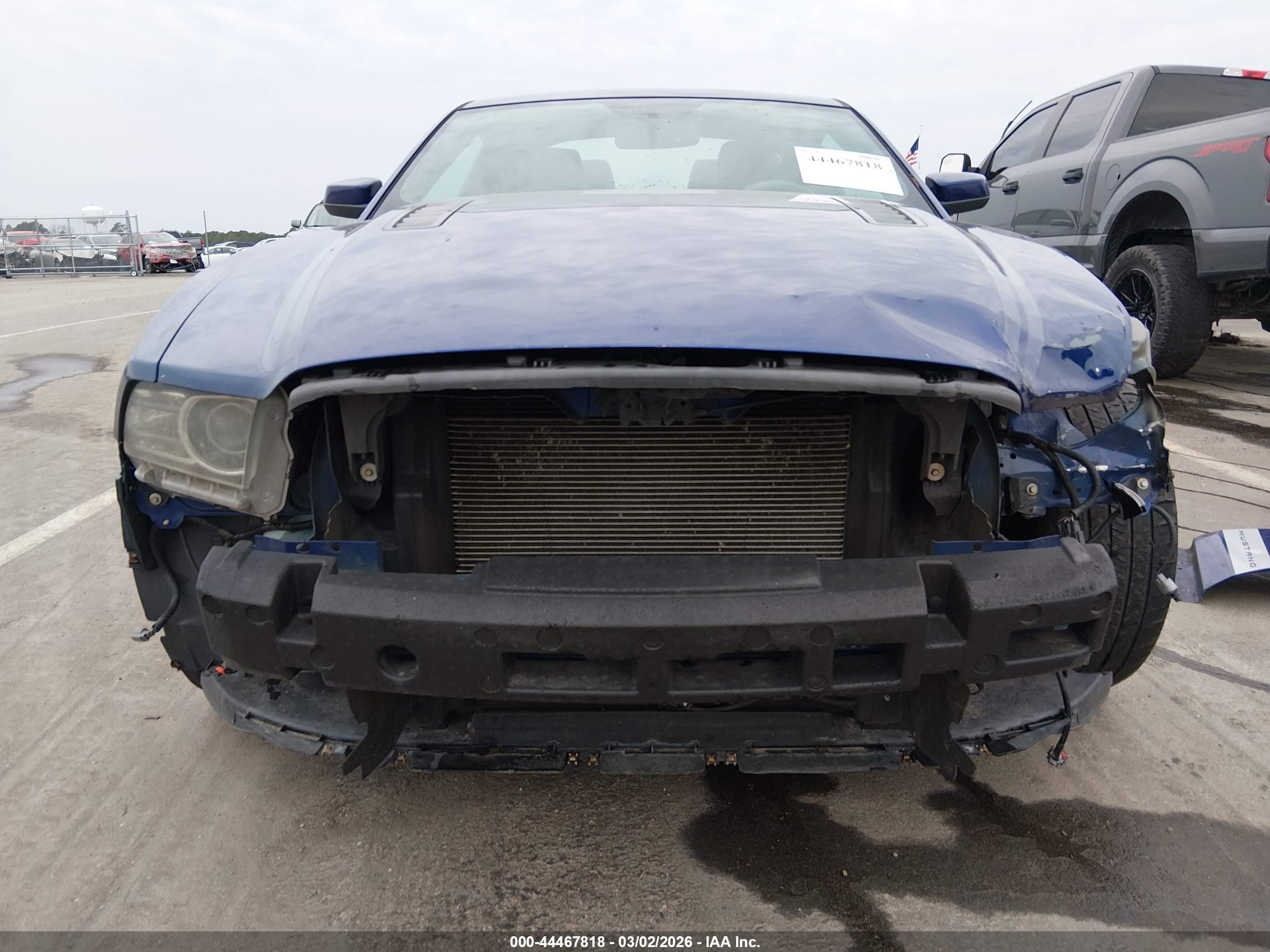 2014 Ford Mustang Gt Premium Blue vin: 1ZVBP8CF2E5209301