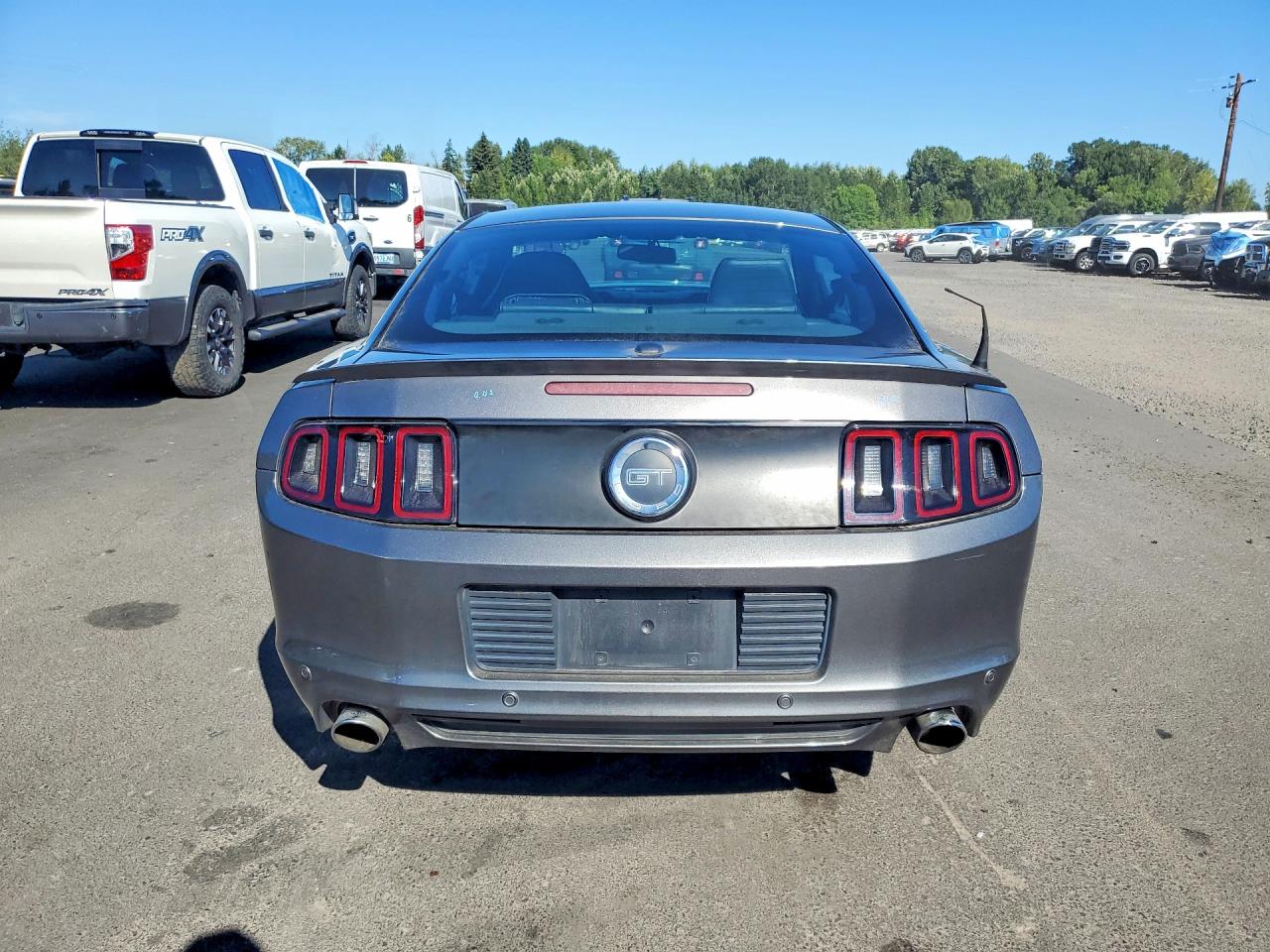 2014 Ford Mustang Gt Gray vin: 1ZVBP8CF2E5212893