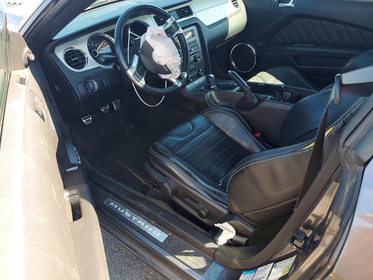 2014 Ford Mustang Gt Gray vin: 1ZVBP8CF2E5212893