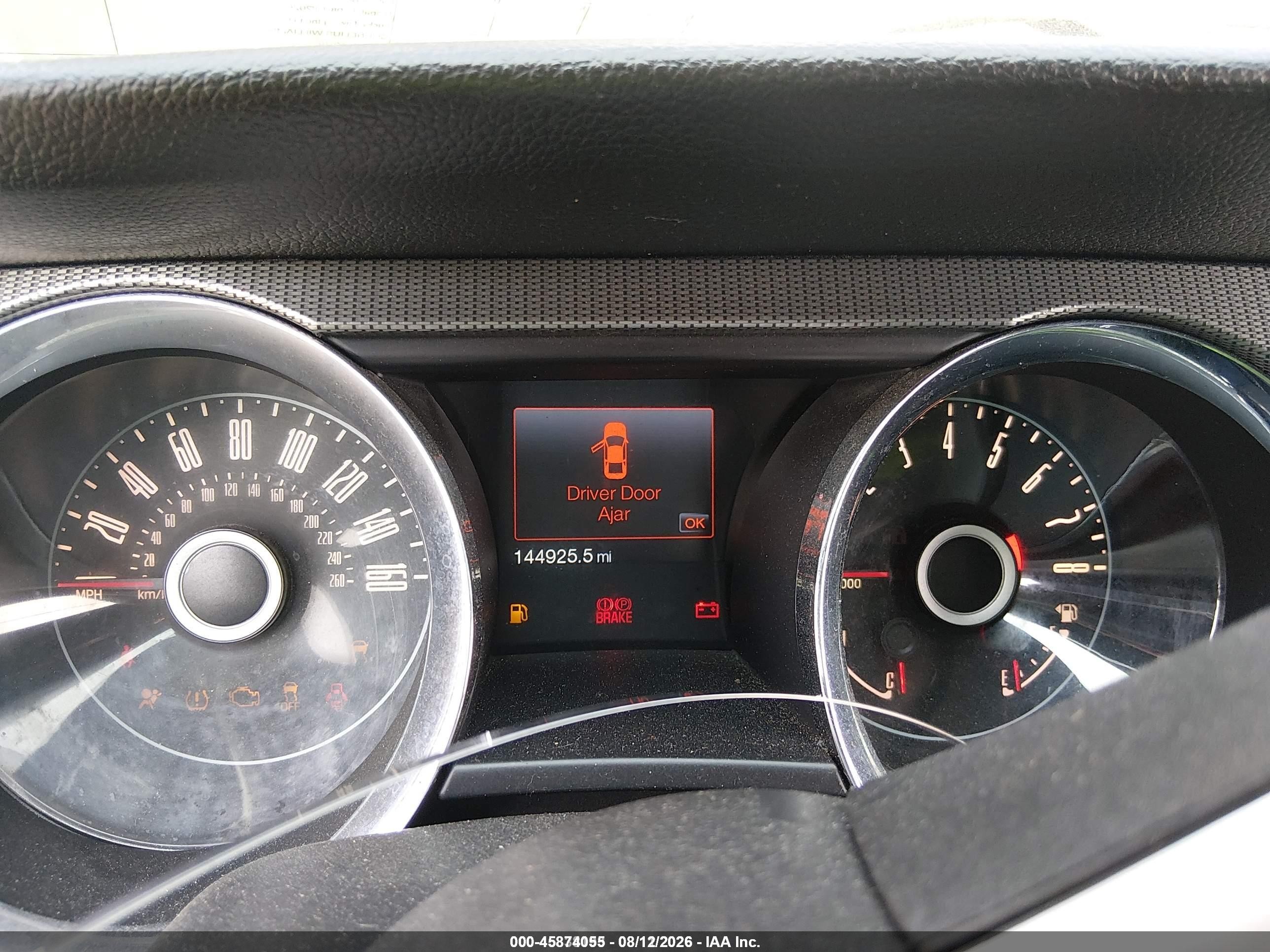 2014 Ford Mustang Gt Premium Gray vin: 1ZVBP8CF2E5221237