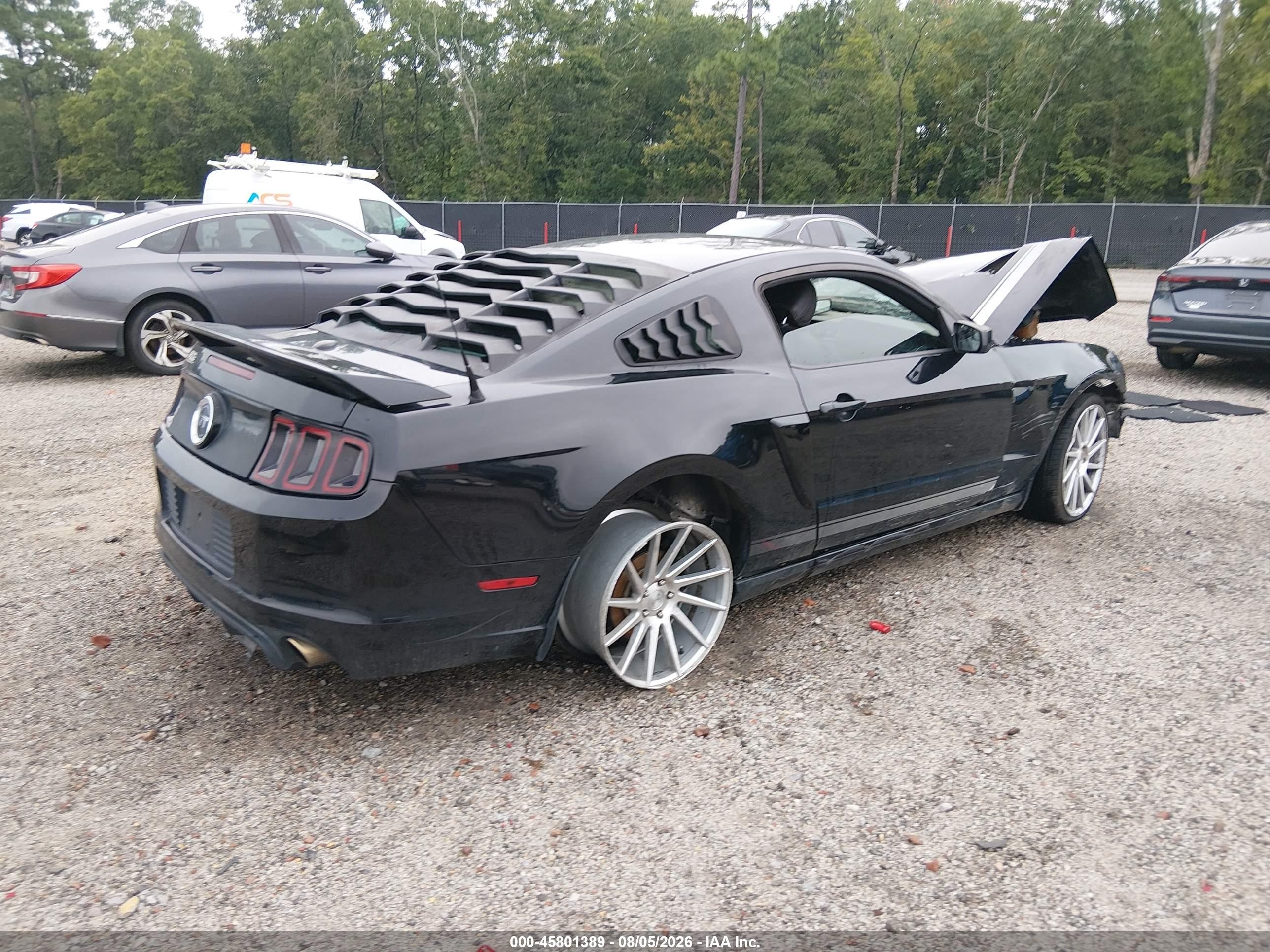 2014 Ford Mustang Gt Premium Black vin: 1ZVBP8CF2E5246445