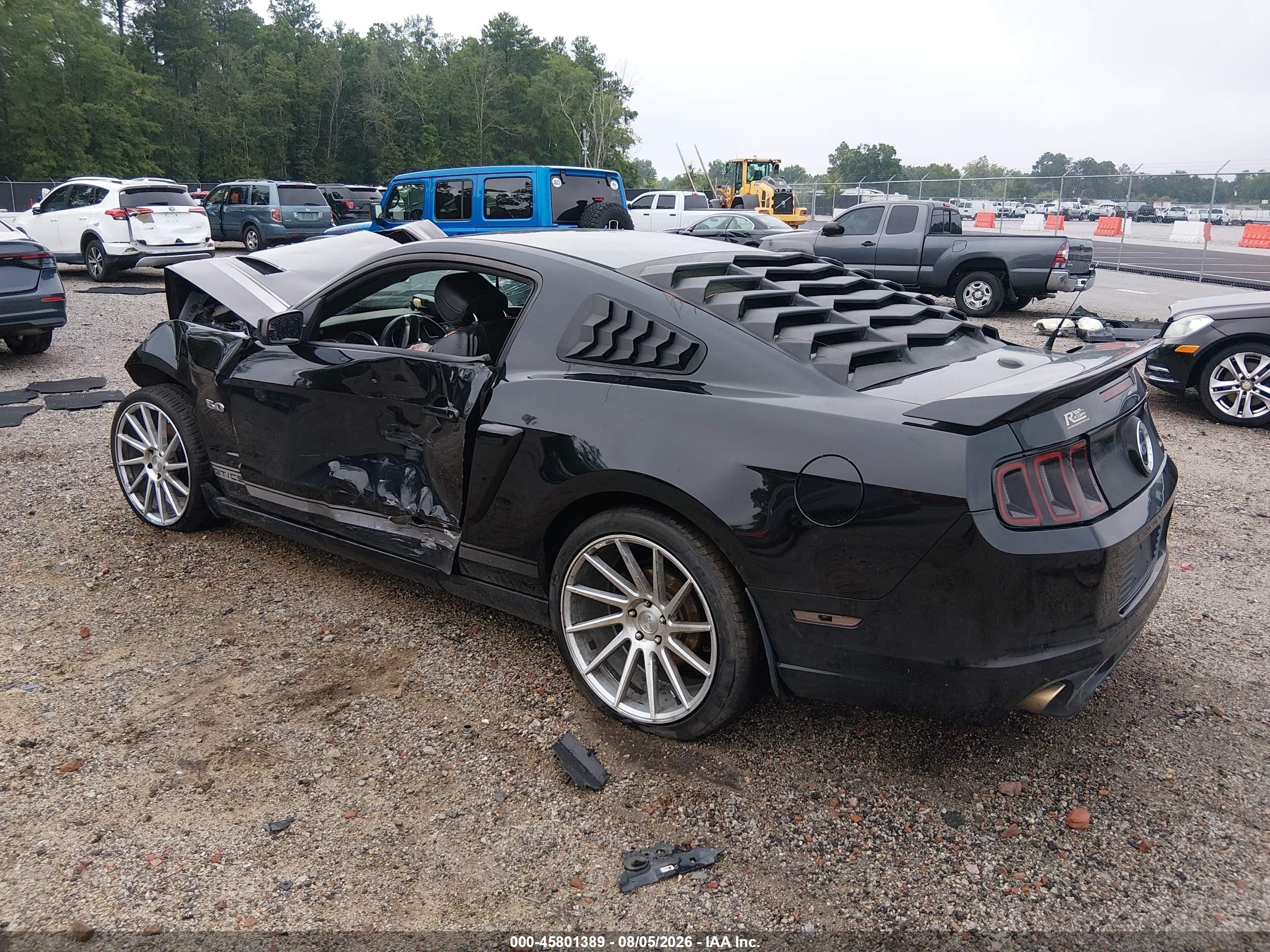 2014 Ford Mustang Gt Premium Black vin: 1ZVBP8CF2E5246445