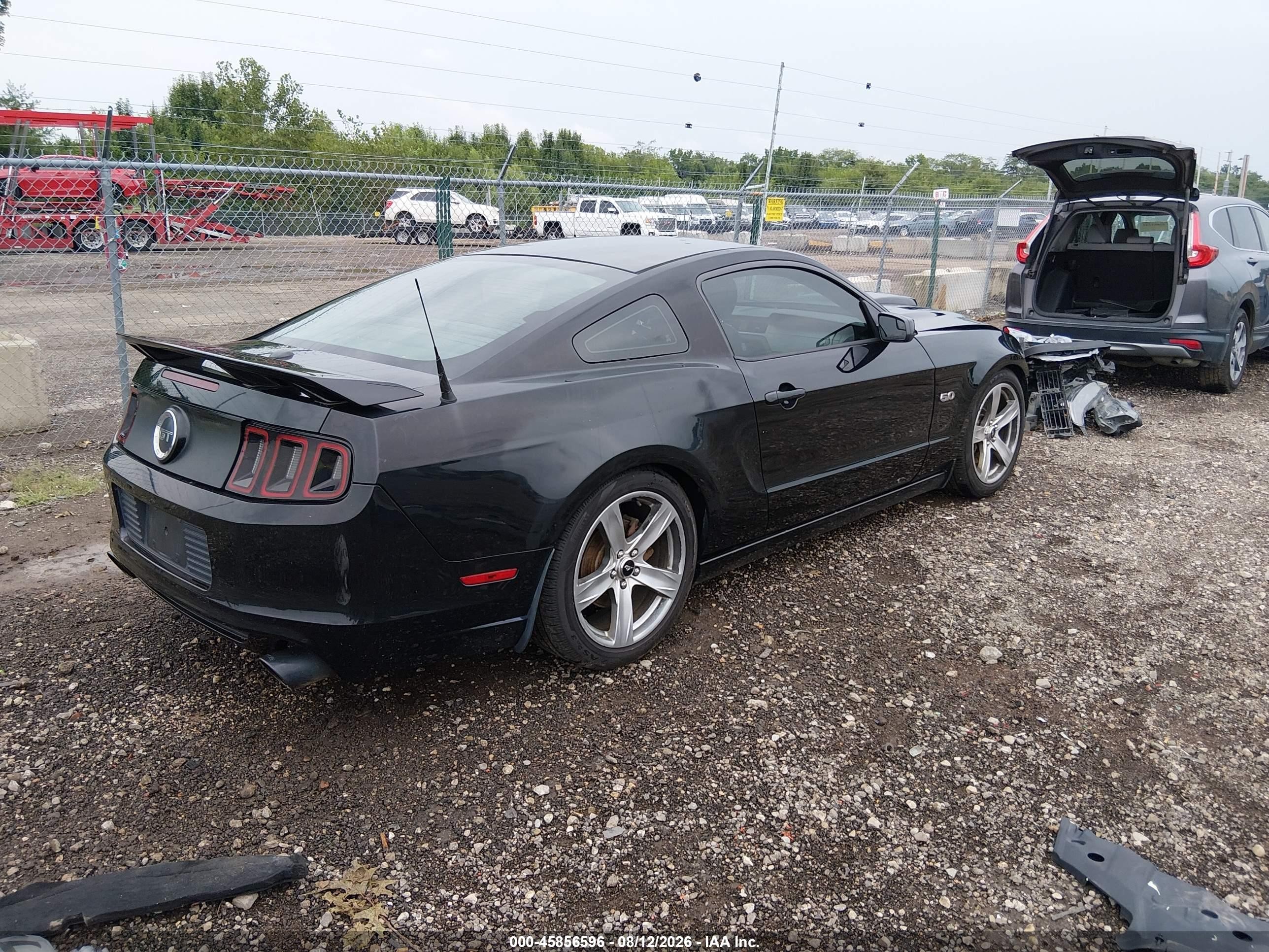 2014 Ford Mustang Gt Premium Black vin: 1ZVBP8CF2E5249636