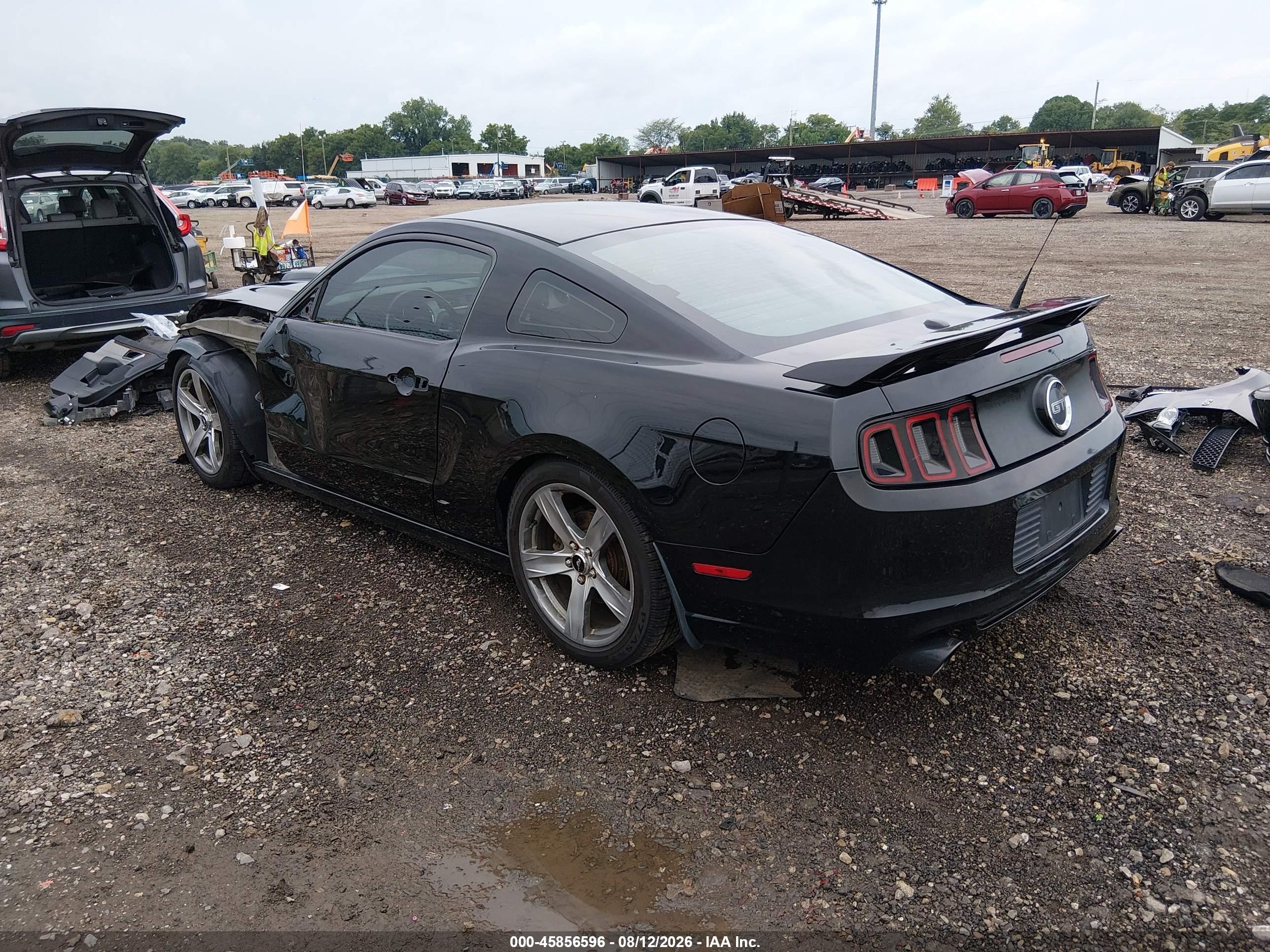 2014 Ford Mustang Gt Premium Black vin: 1ZVBP8CF2E5249636