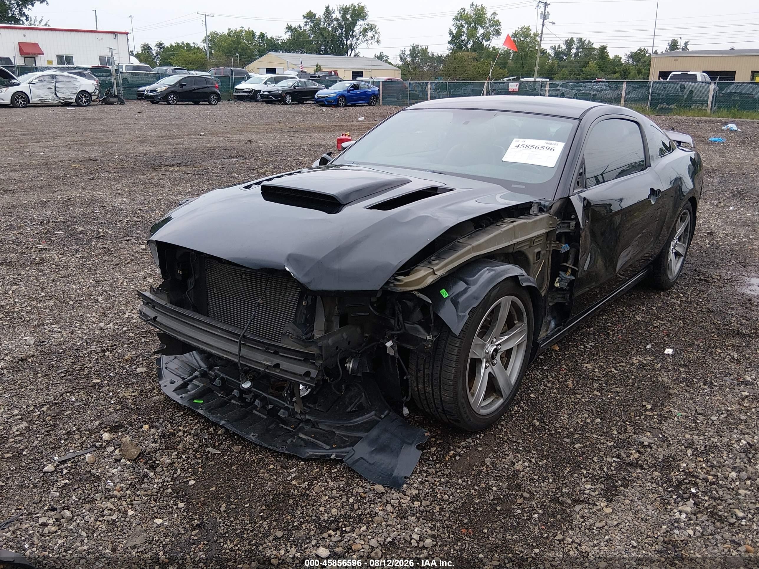 2014 Ford Mustang Gt Premium Black vin: 1ZVBP8CF2E5249636