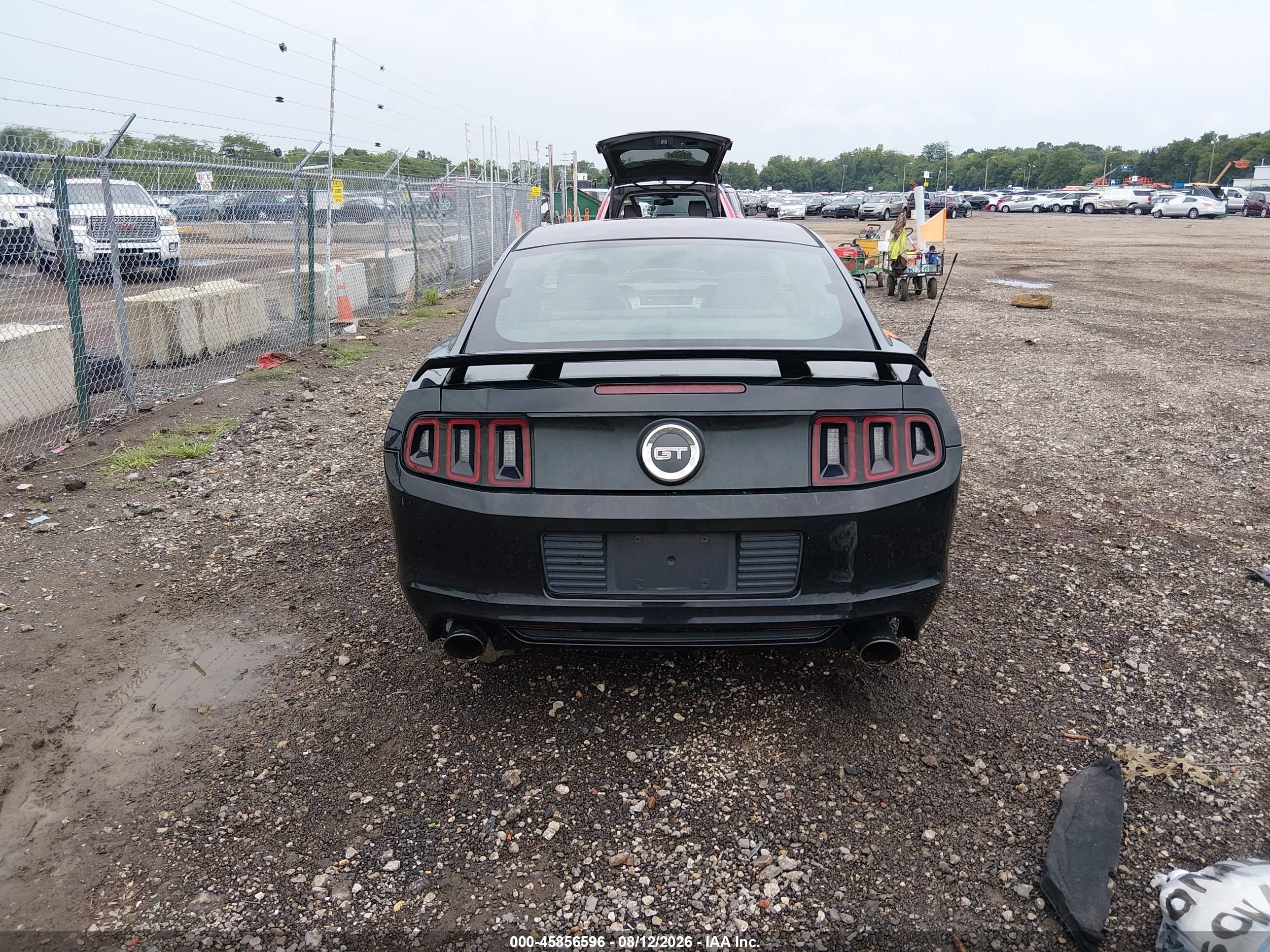 2014 Ford Mustang Gt Premium Black vin: 1ZVBP8CF2E5249636