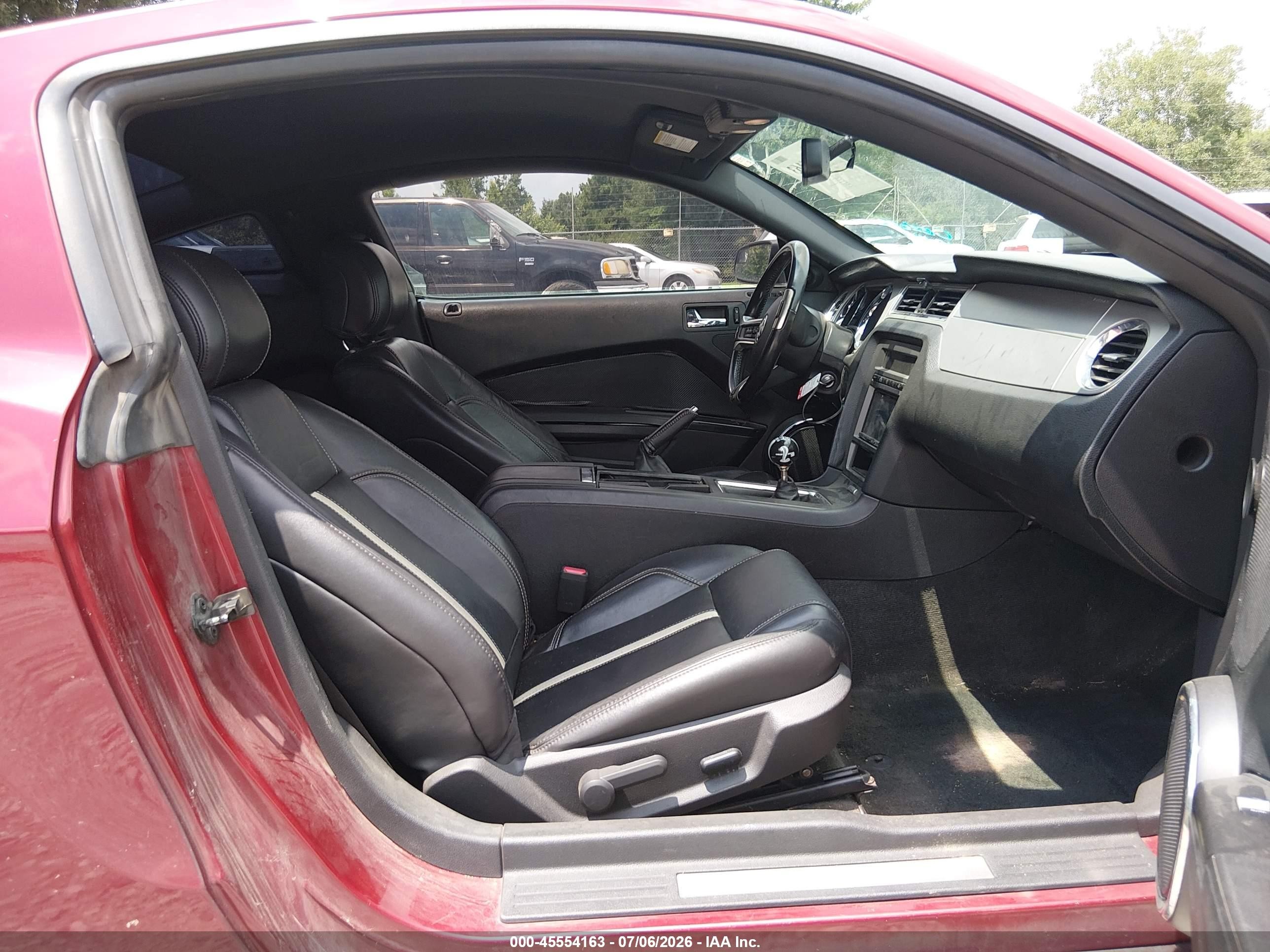2014 Ford Mustang Gt/gt Premium Red vin: 1ZVBP8CF2E5293460