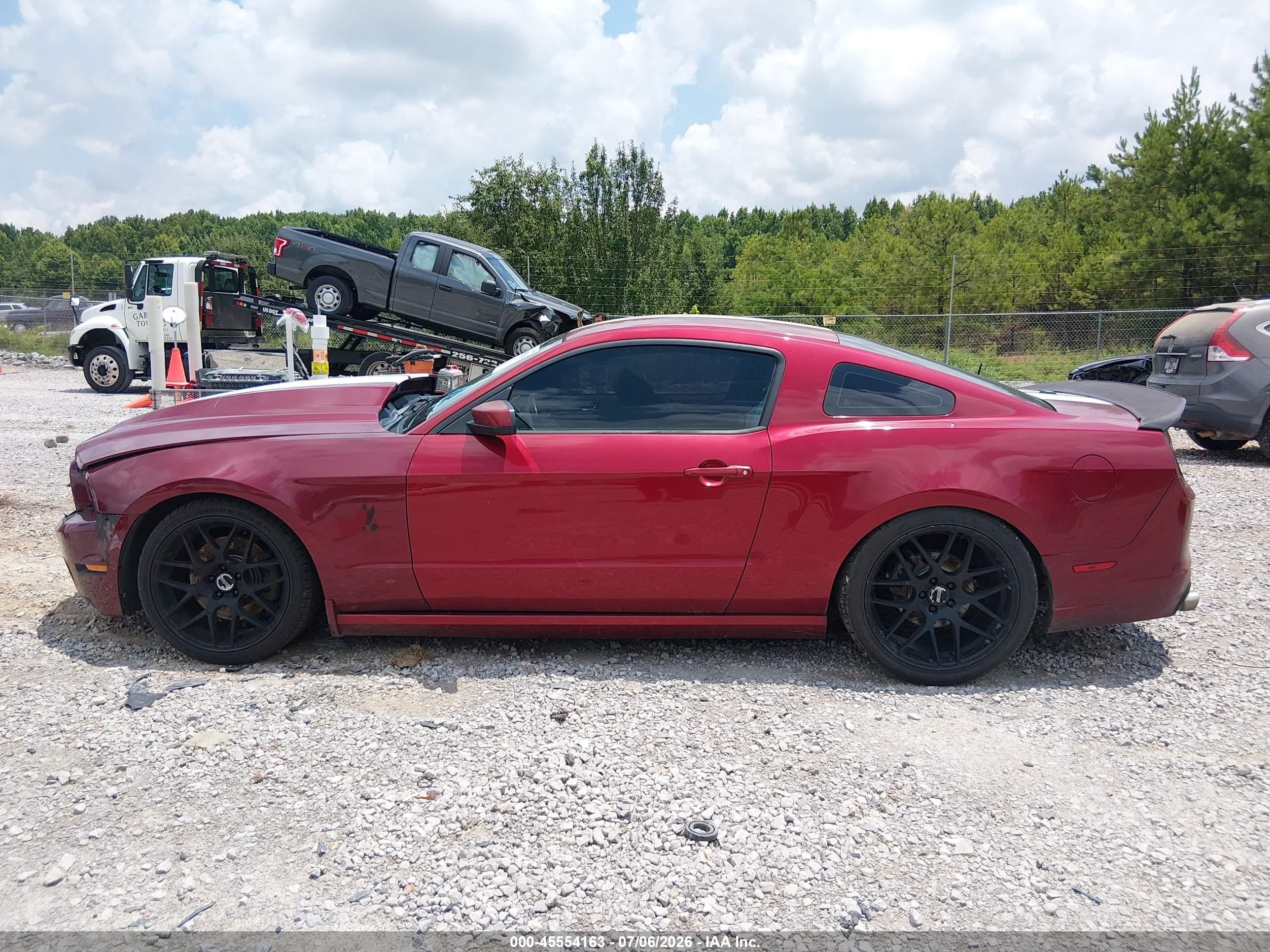 2014 Ford Mustang Gt/gt Premium Red vin: 1ZVBP8CF2E5293460