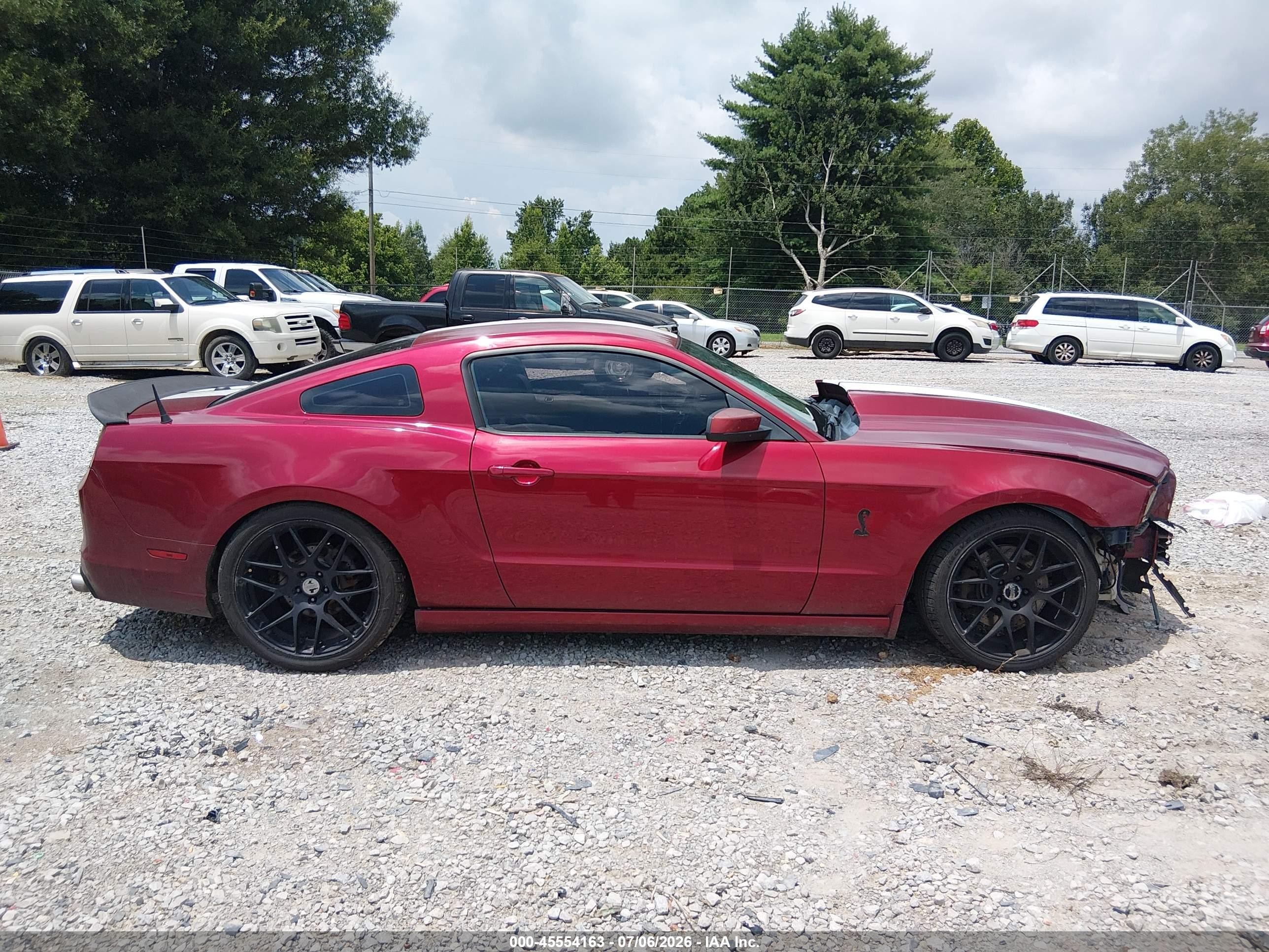 2014 Ford Mustang Gt/gt Premium Red vin: 1ZVBP8CF2E5293460