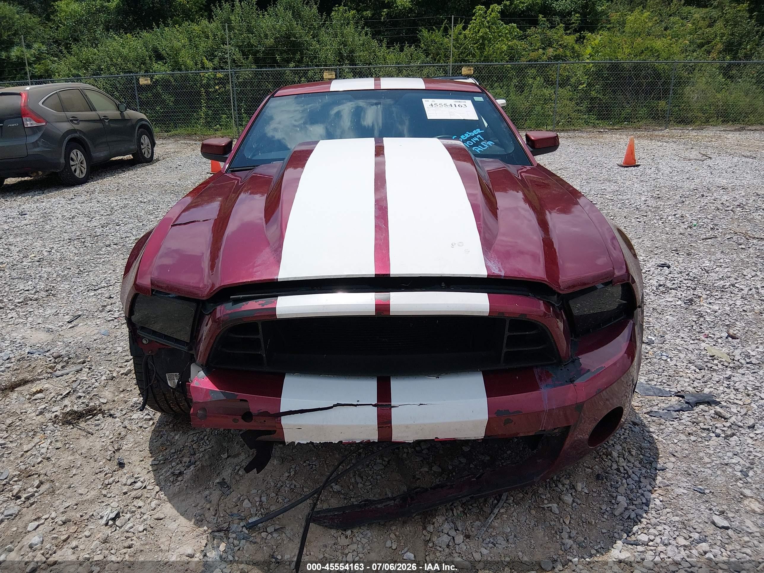 2014 Ford Mustang Gt/gt Premium Red vin: 1ZVBP8CF2E5293460