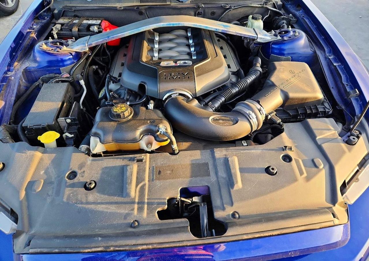 2014 Ford Mustang Gt Blue vin: 1ZVBP8CF2E5319104