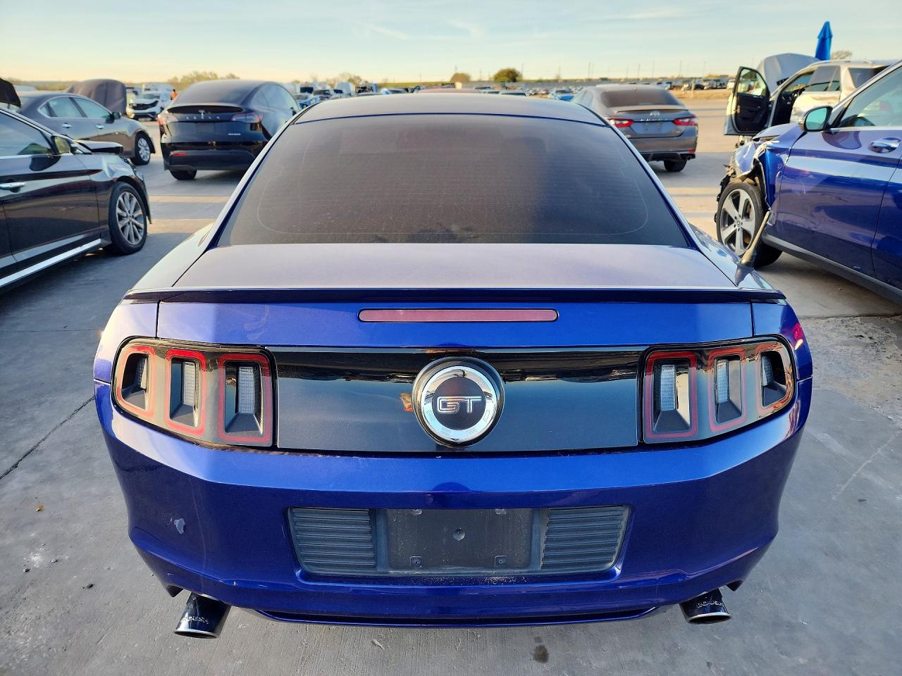 2014 Ford Mustang Gt Blue vin: 1ZVBP8CF2E5319104