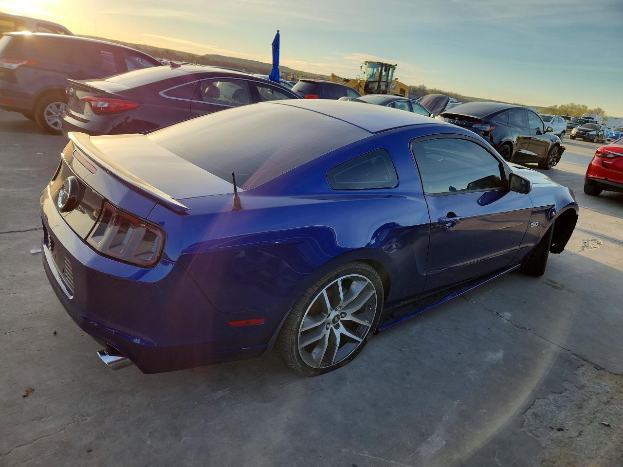 2014 Ford Mustang Gt Blue vin: 1ZVBP8CF2E5319104