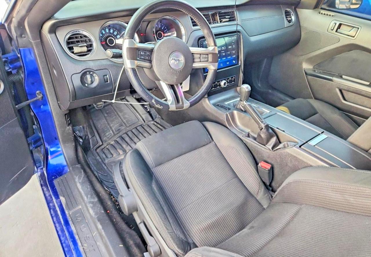 2014 Ford Mustang Gt Blue vin: 1ZVBP8CF2E5319104